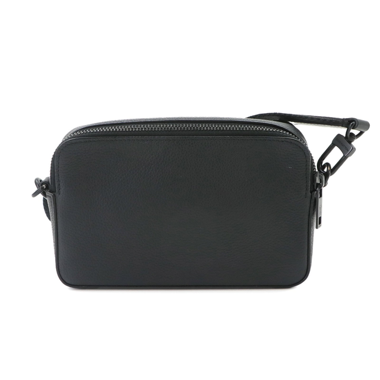 Leather Wallet Chain Shoulder Louis Vuitton: Leather Wallet Chain Shoulder Louis Vuitton Item Specifics: Brand: Louis Vuitton Country of Origin: France MPN: M59161 Type: Chain/Shoulder wallet Gender: Men,Women Material: Leather Color: Black