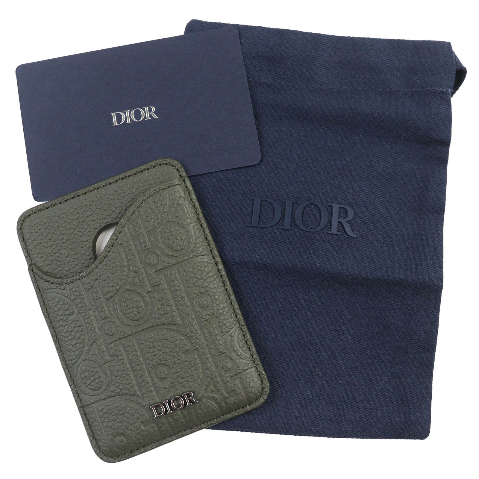 Card Case Leather By Dior - 2