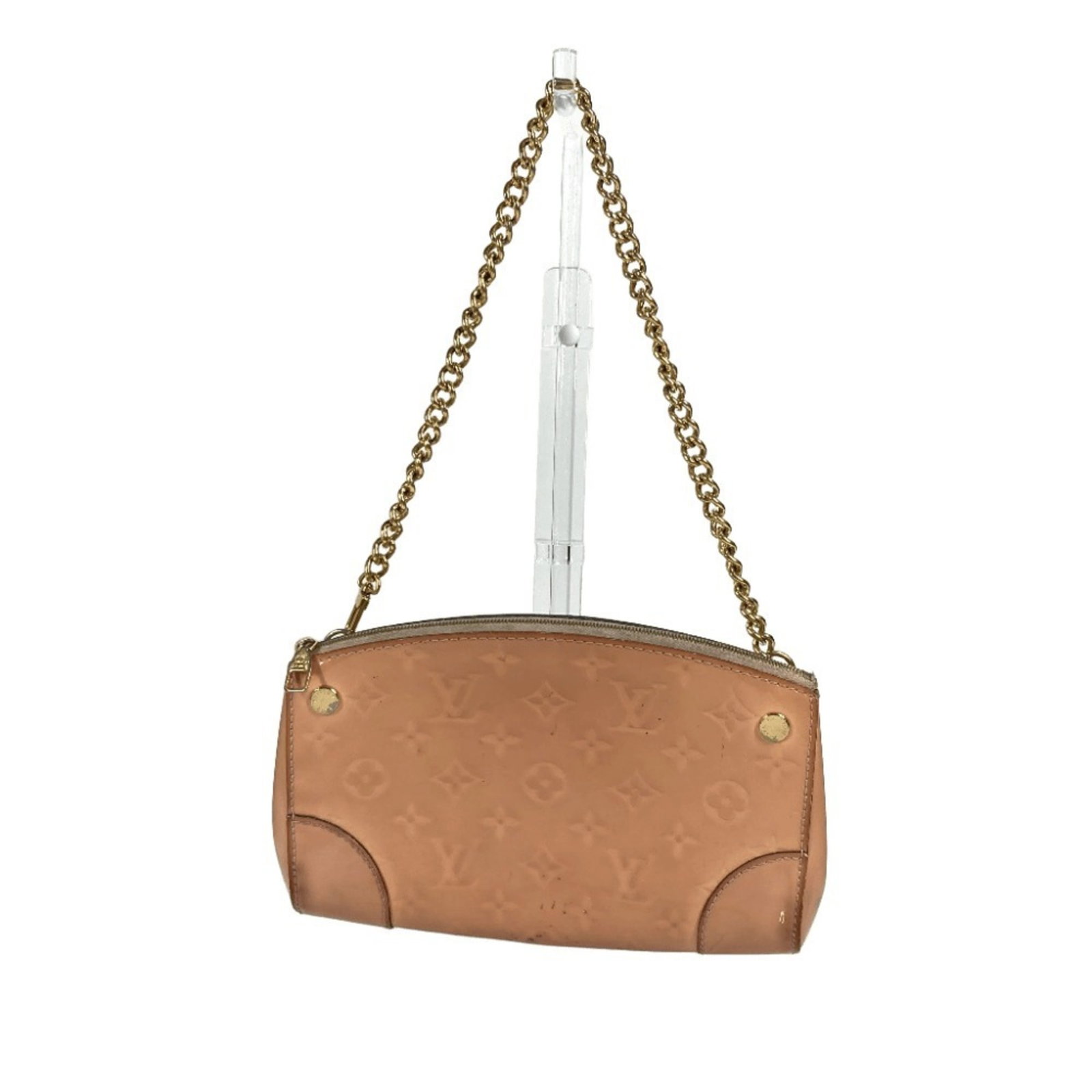 Louis Vuitton Handbag Shoulder Bag Monogram Vernis: Louis Vuitton Handbag Shoulder Bag Monogram Vernis Pink, Rose ballerine Monogram Vernis Louis Vuitton Handbag Shoulder Bag with a distinctive 15cm x 22.5cm x 4cm size. This shoulder bag features the