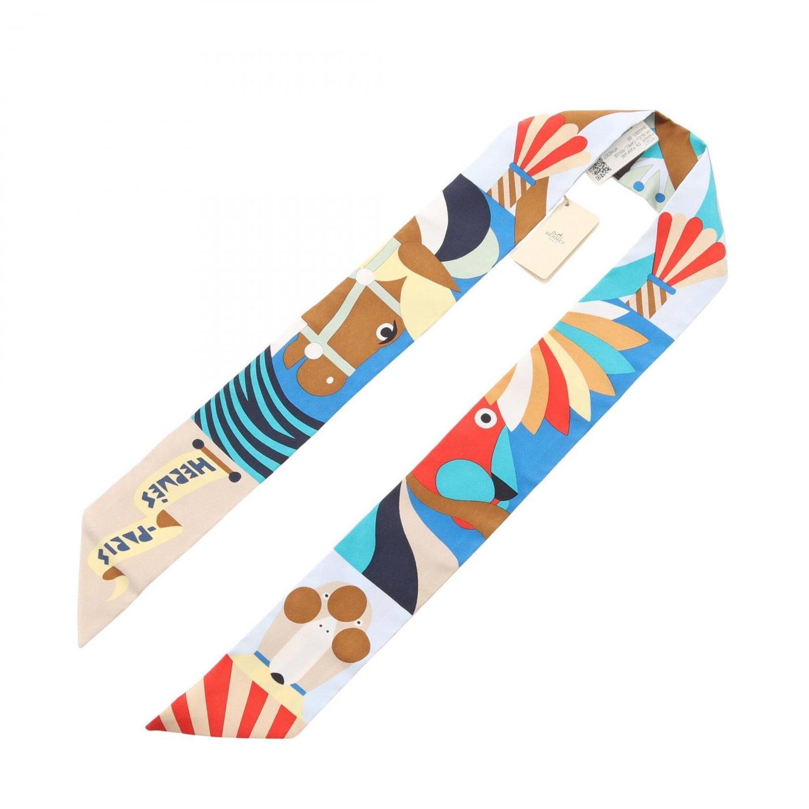 Silk Hermes Scarf - 2
