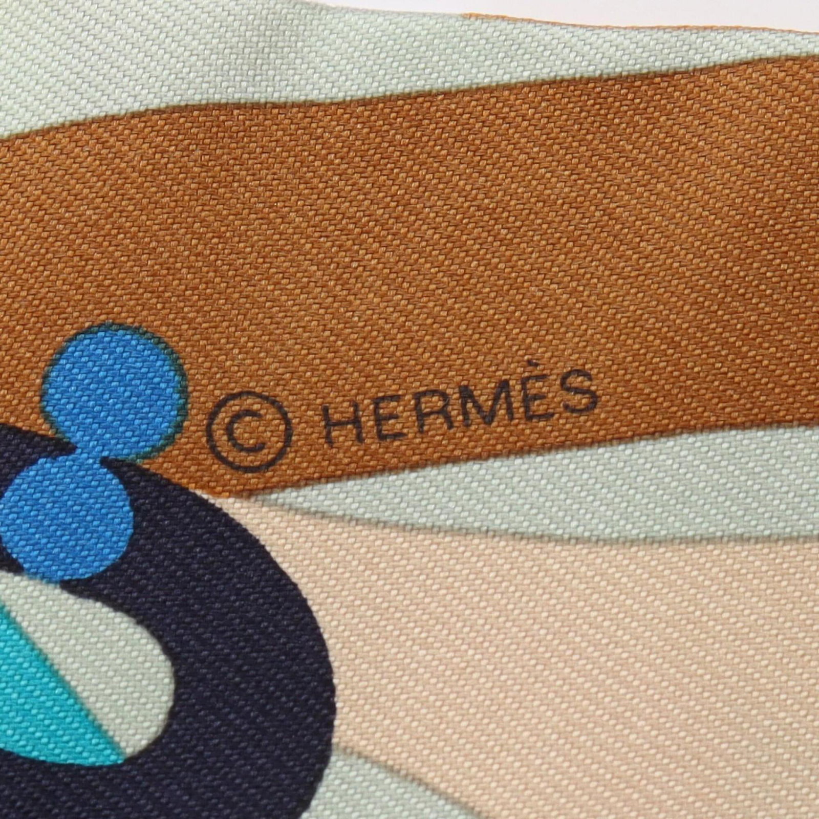 Silk Hermes Scarf - 4