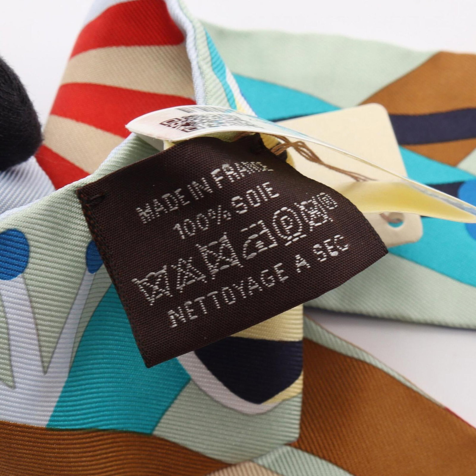 Silk Hermes Scarf - 5