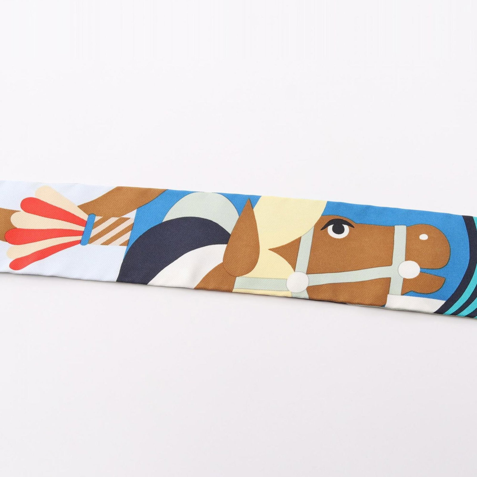 Silk Hermes Scarf - 6
