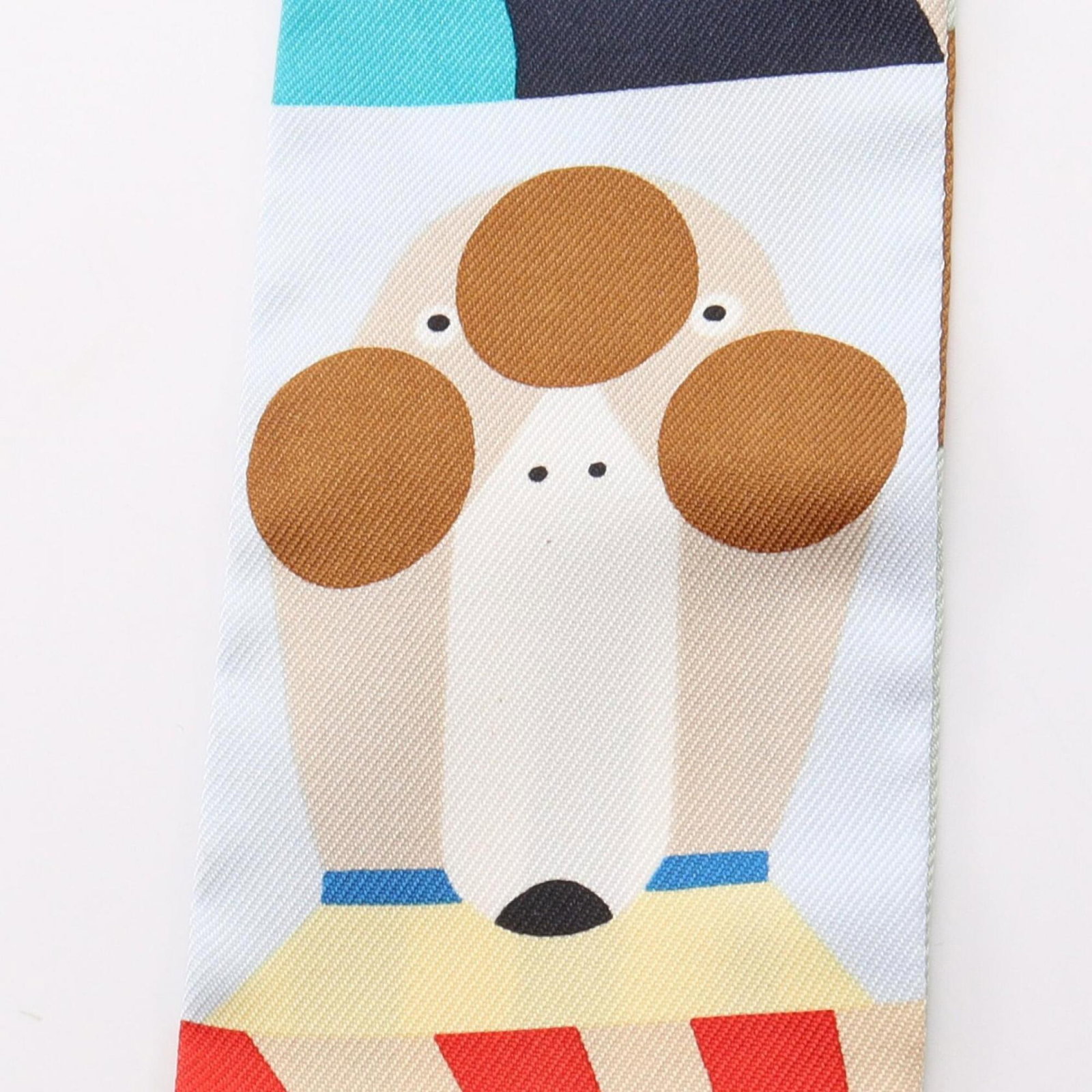 Silk Hermes Scarf - 7