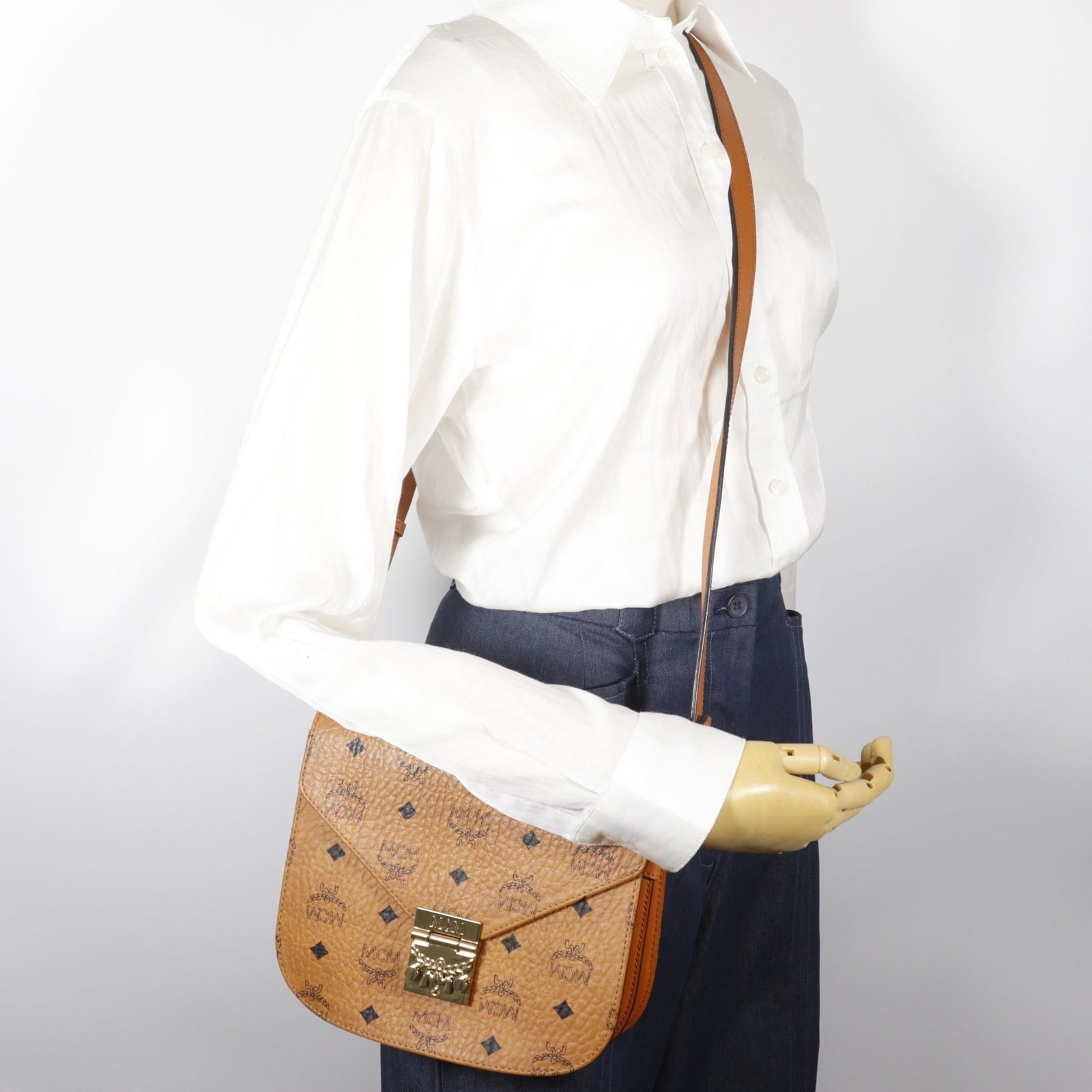 Mcm Shoulder Bag Pvc - 20