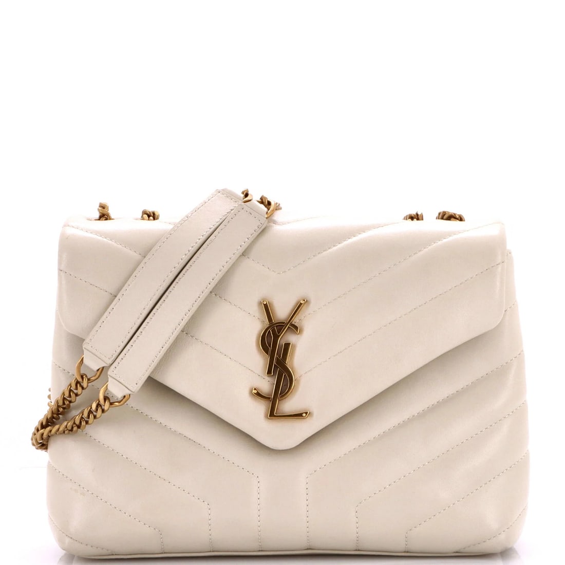 Laurent Saint Loulou Small Matelasse Leather Chevron Shoulder Bag: Laurent Saint Loulou Small Matelasse Leather Chevron Shoulder Bag Small, elegant, and effortlessly chic, this Saint Laurent Small Matelasse Leather Chevron Shoulder Bag is a stylish accessory for any