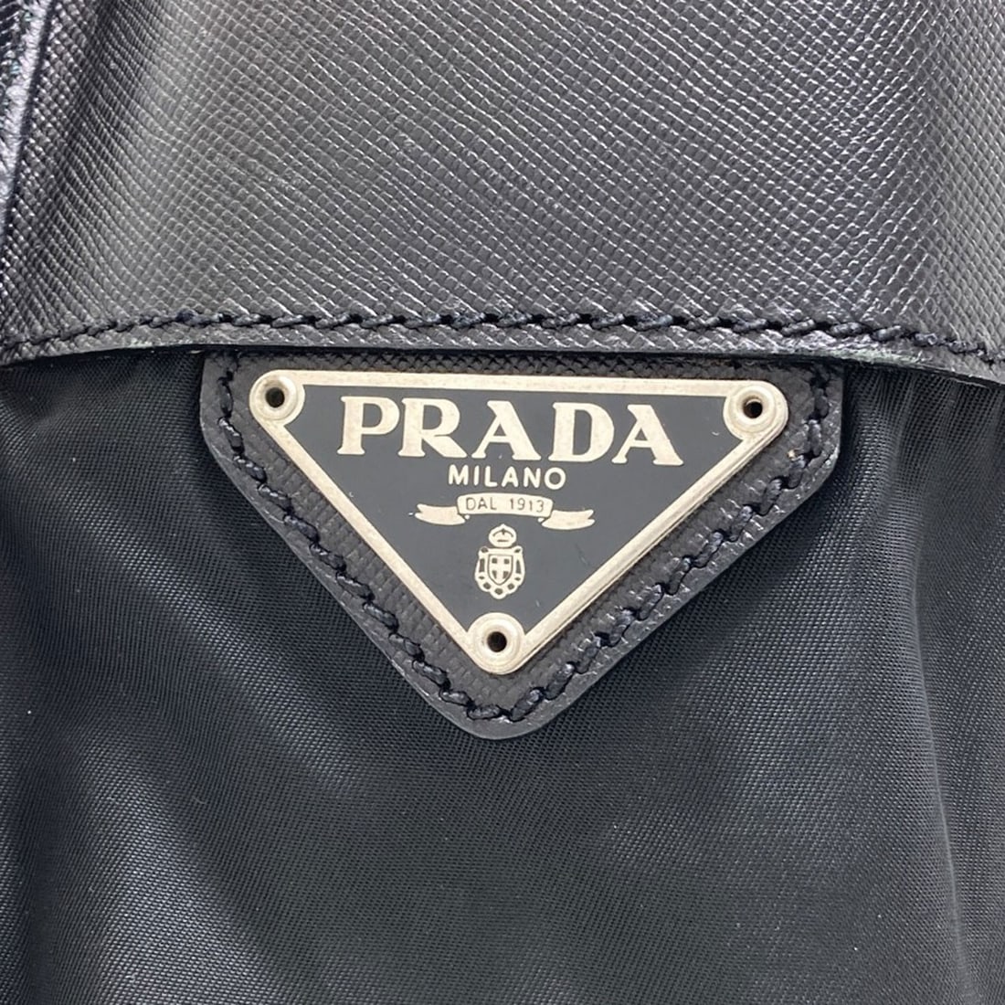 Logo Nylon Bag Shoulder Prada - 8