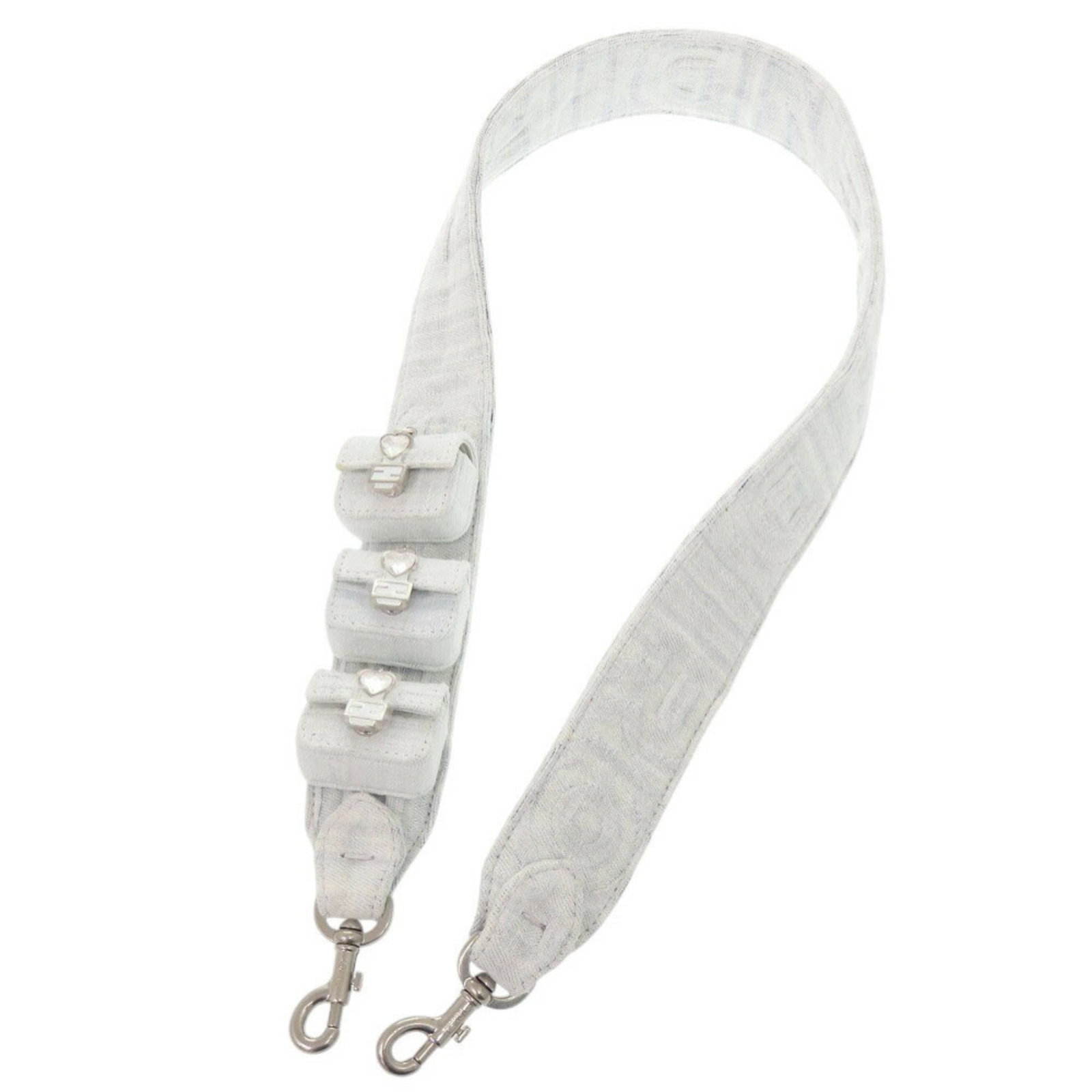 Fendi Strap: Fendi Strap Blue and White Fendi Strap. This Fendi strap is a women's accessory available in blue and white colors. It comes with a dust bag for added protection. Item Specifics: Brand: Fendi Type: