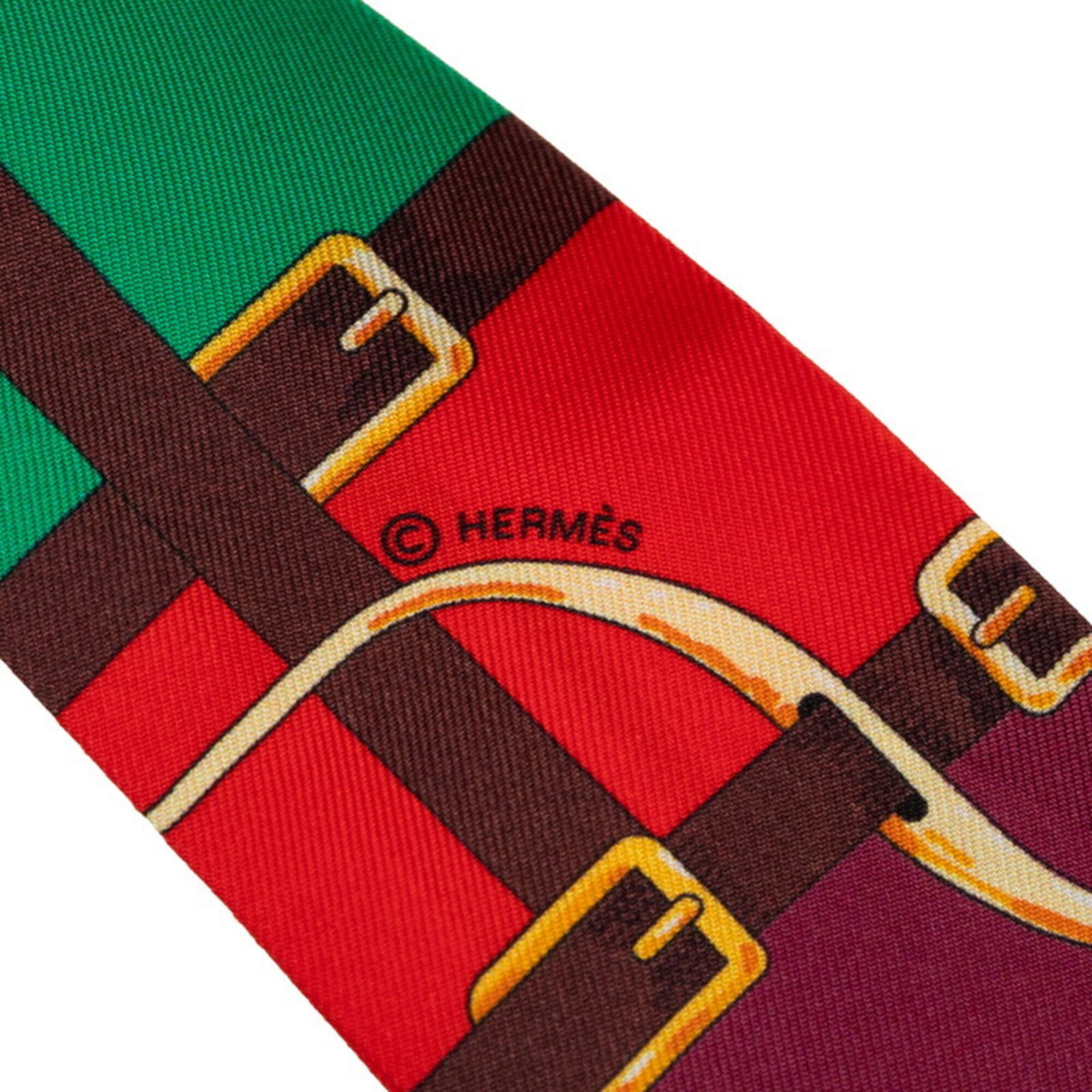 Silk Hermes Scarf - 3