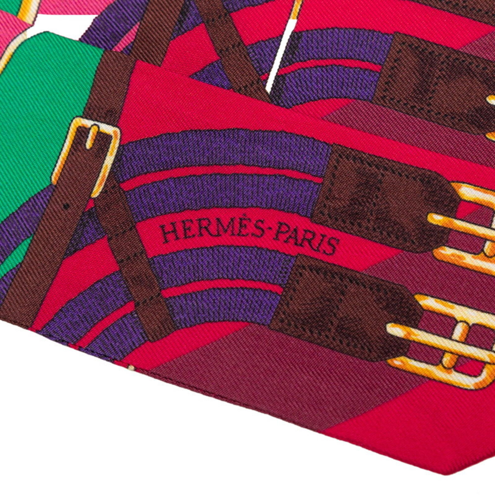 Silk Hermes Scarf - 4