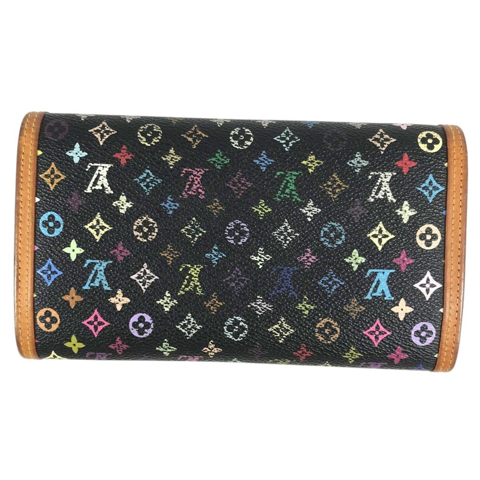 Louis Vuitton Wallet (Tri-Fold) Monogram Multicolore: Louis Vuitton Wallet (Tri-Fold) Monogram Multicolore The Louis Vuitton Wallet (Tri-Fold) Monogram Multicolore is a stylish accessory featuring the iconic monogram pattern in a vibrant multicolore