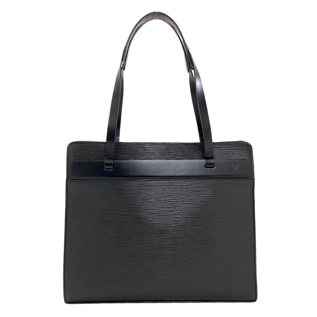 Epi Leather Croisette Pm M52492 Louis Vuitton Tote Bag: Epi Leather Croisette Pm M52492 Louis Vuitton Tote Bag Black Epi Leather Louis Vuitton Tote Bag with classic design, made from high-quality Epi Leather exterior. This iconic tote bag features a