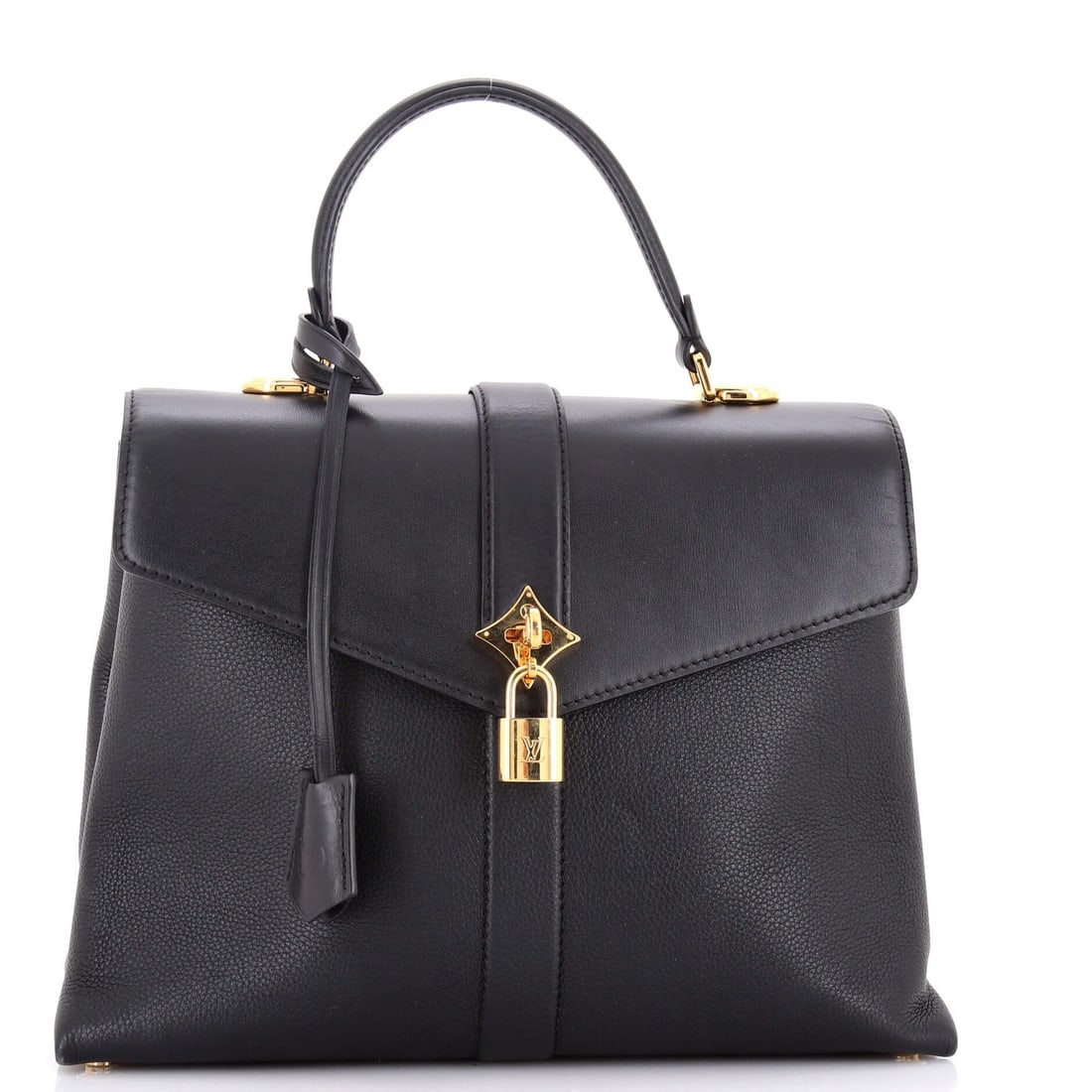 Louis Vuitton Rose des Vents Bag Leather MM: Louis Vuitton Rose des Vents Bag Leather MM The Louis Vuitton Rose des Vents Bag Leather MM is a stylish and timeless accessory, featuring a classic black leather exterior with scuffs, creases, and