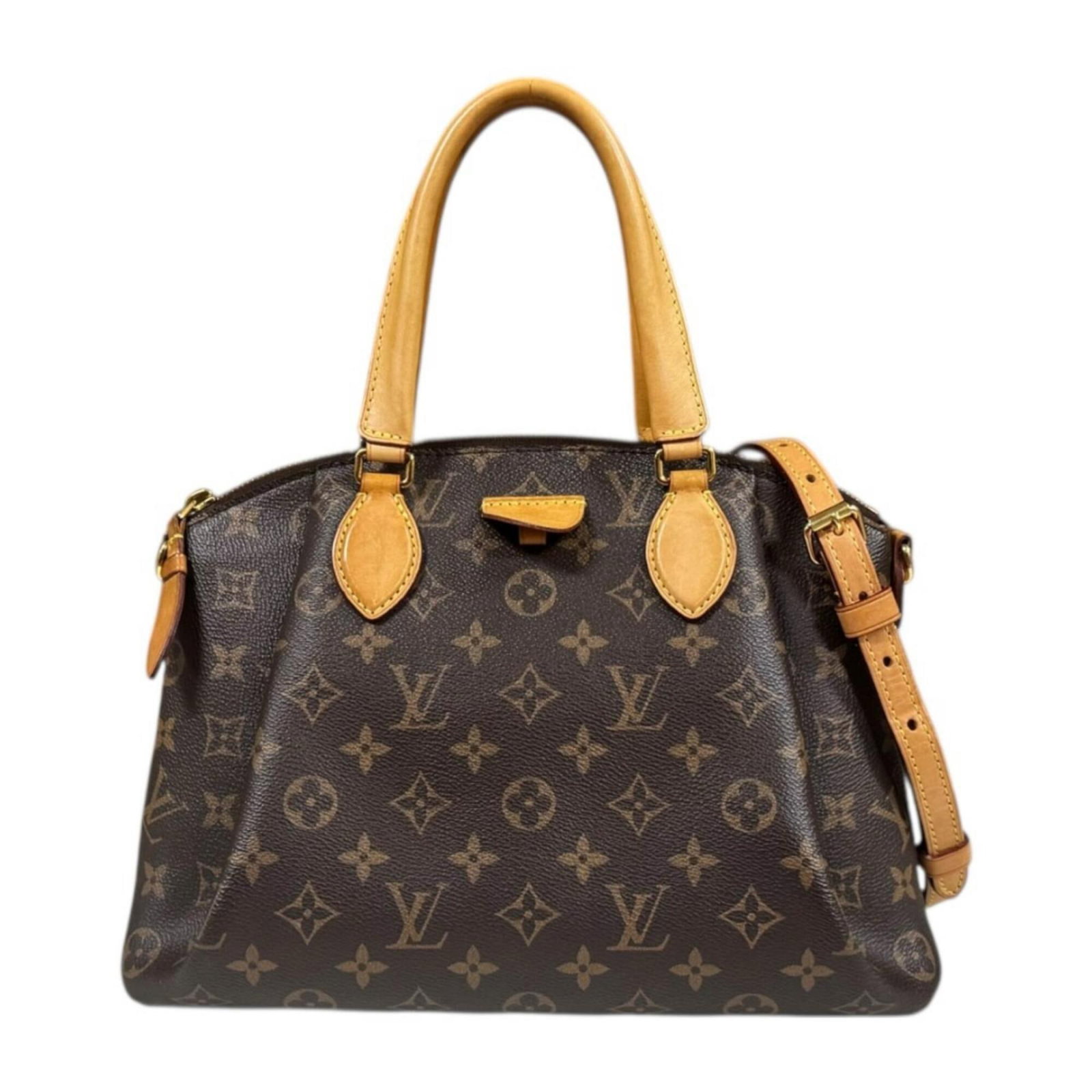 Shoulder Bag Monogram Louis Vuitton: Shoulder Bag Monogram Louis Vuitton This Louis Vuitton shoulder bag features the iconic monogram pattern in rich brown, adding a touch of timeless elegance to any outfit. With its classic design and