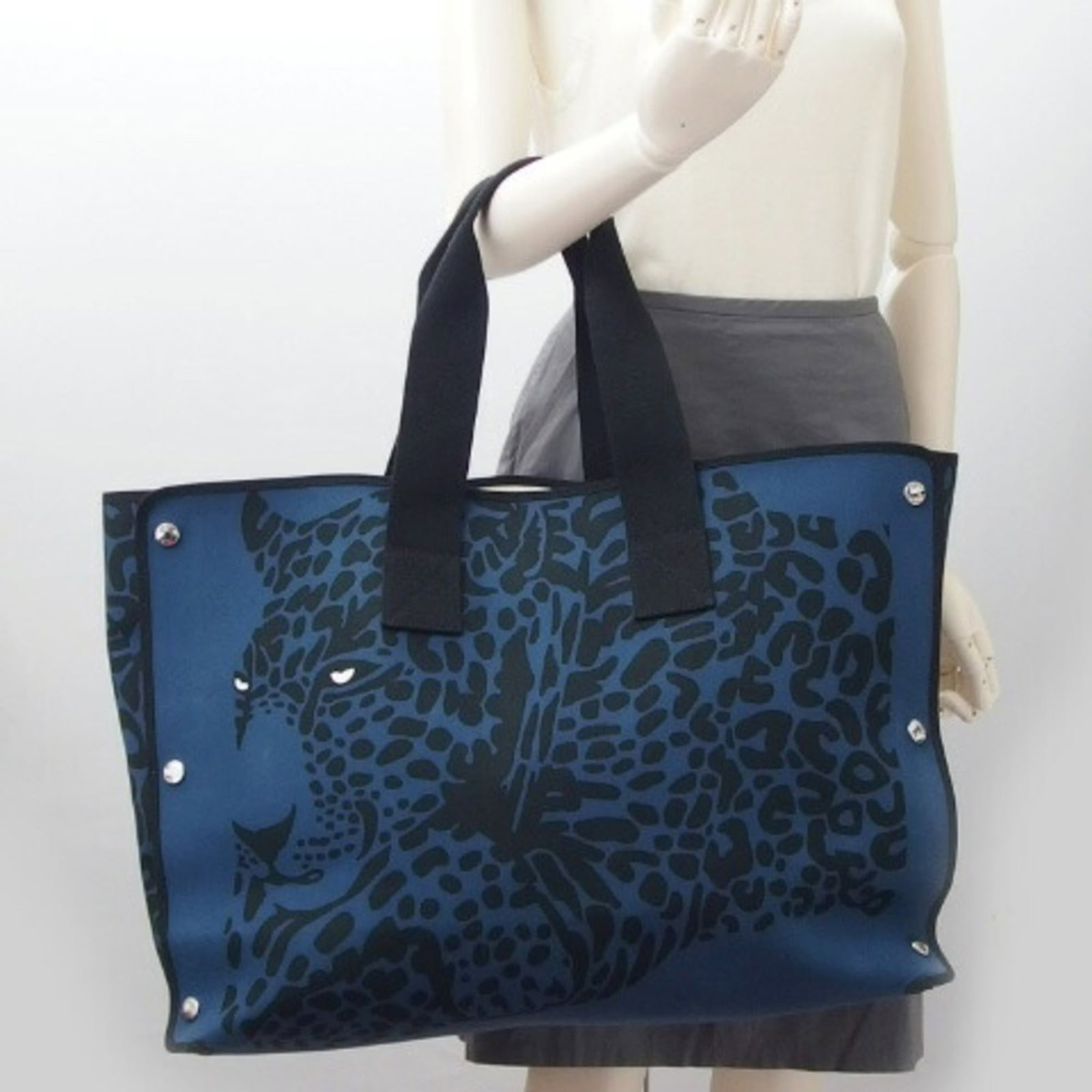 Canvas tote bag Hermes - 2
