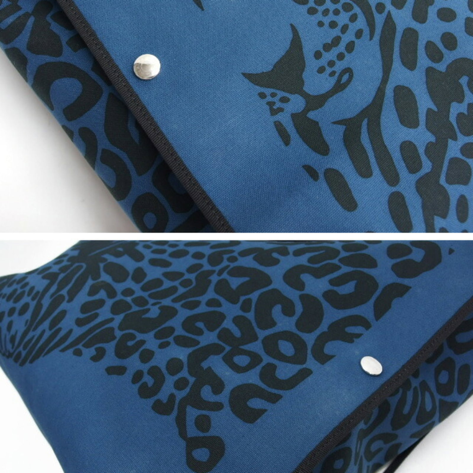 Canvas tote bag Hermes - 7
