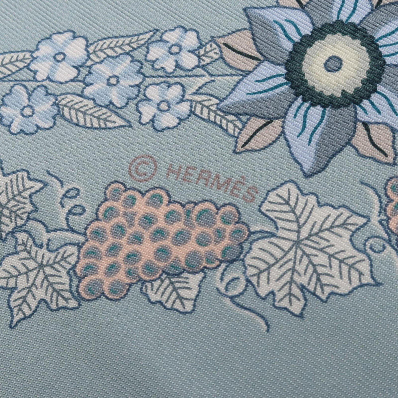 Silk Hermes Scarf - 2