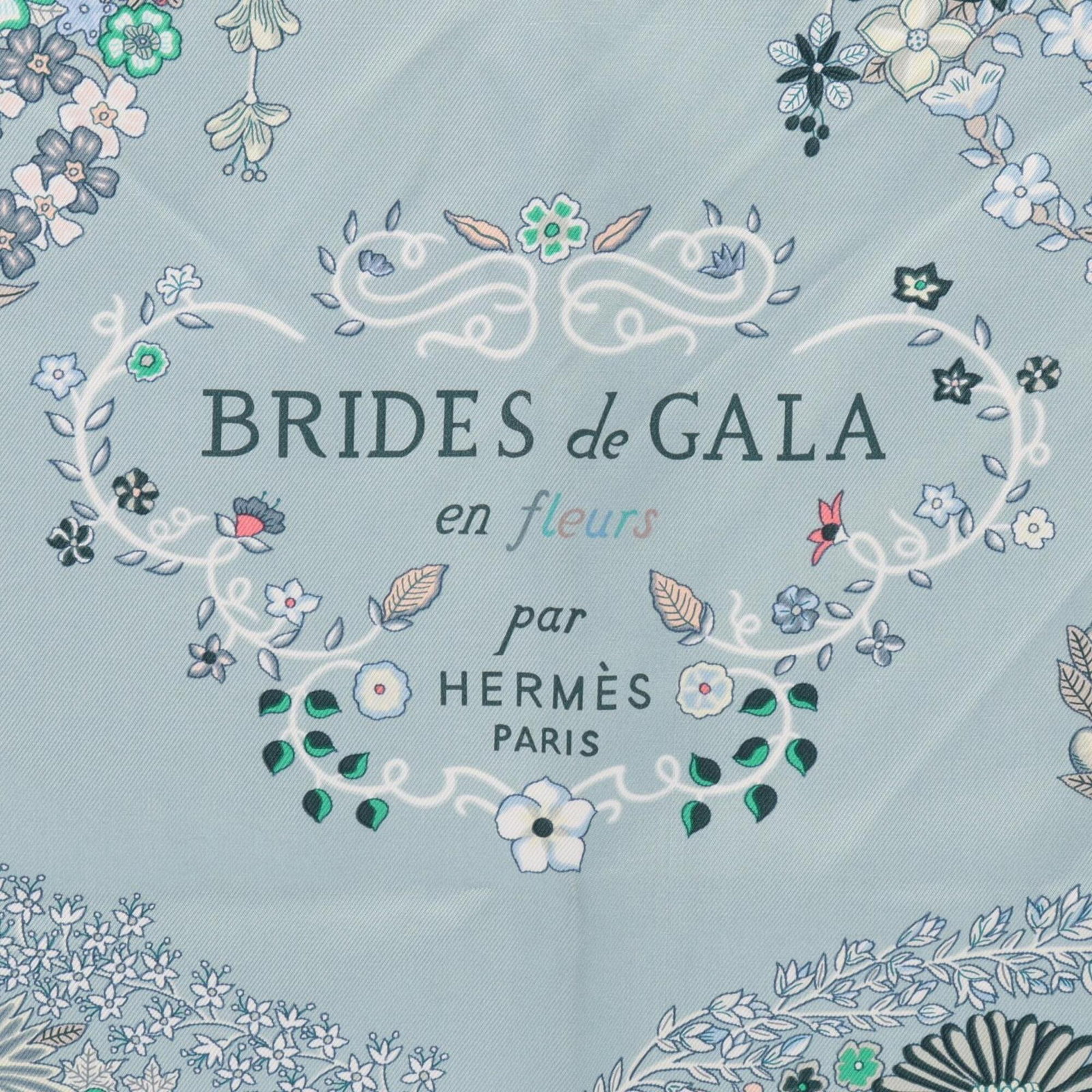 Silk Hermes Scarf - 4