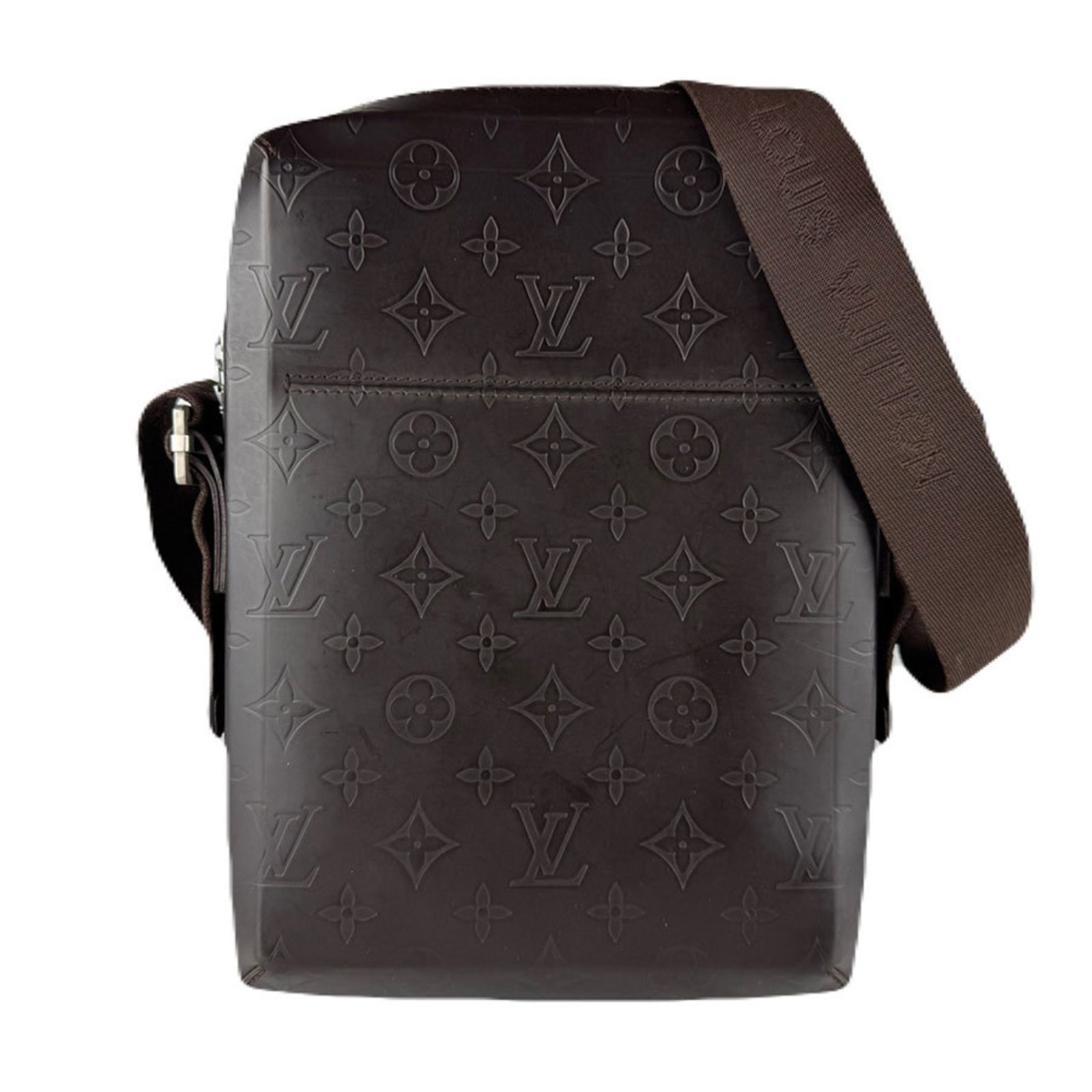 Shoulder Bag Monogram Louis Vuitton: Shoulder Bag Monogram Louis Vuitton Monogrammed with the iconic Louis Vuitton design, this shoulder bag boasts a timeless coffee-colored hue and classic style. Made from high-quality materials, its