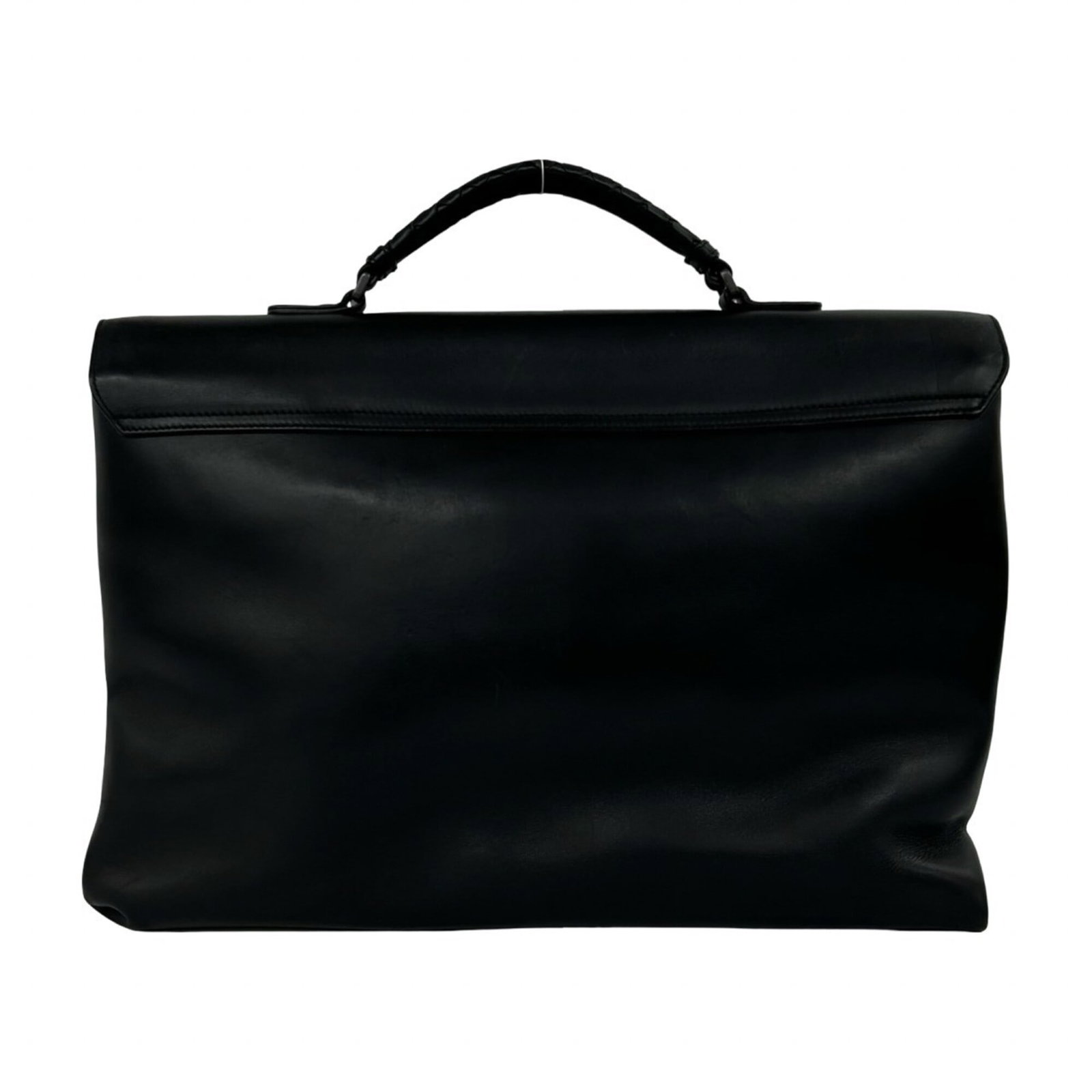Leather Briefcase Bottega - 3