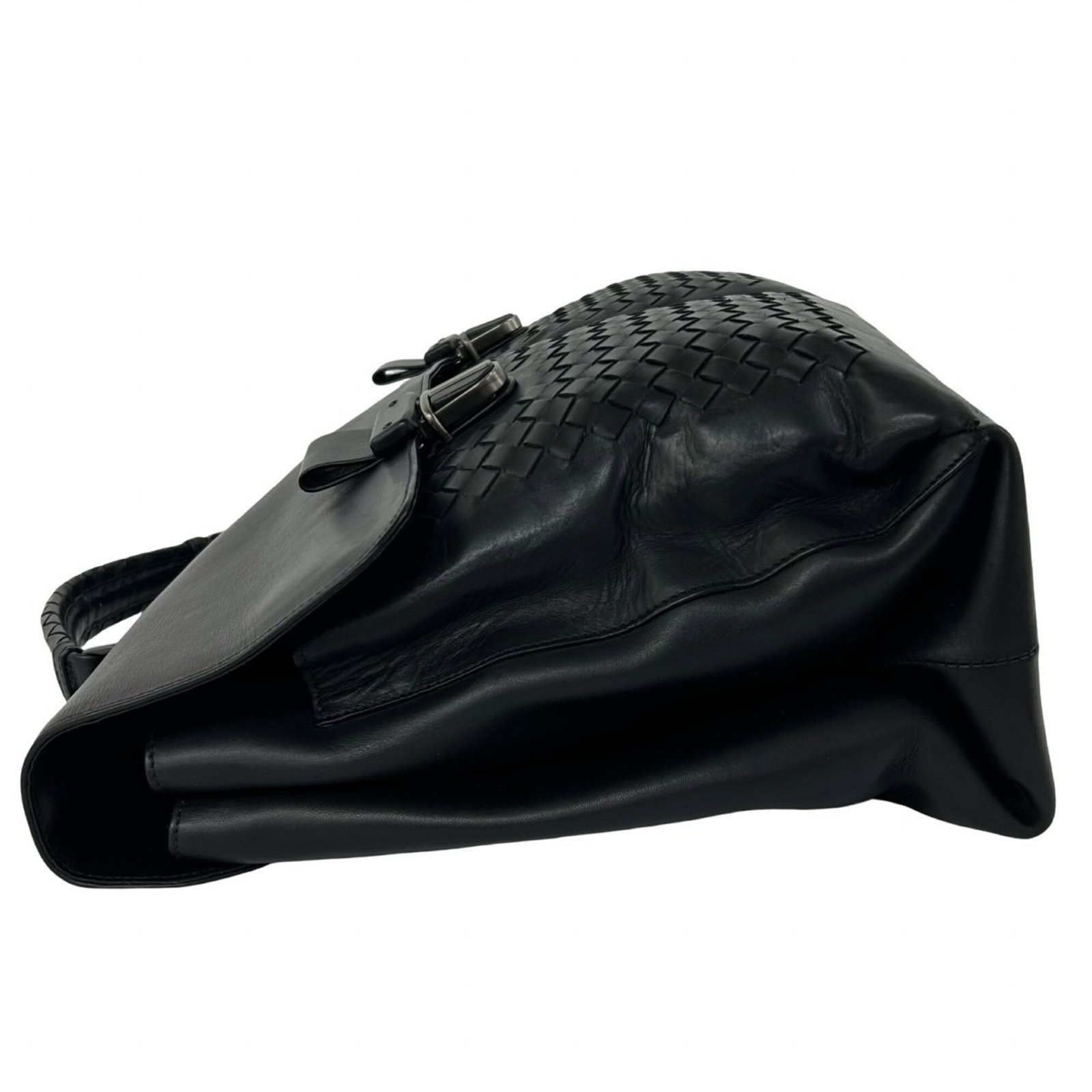 Leather Briefcase Bottega - 5