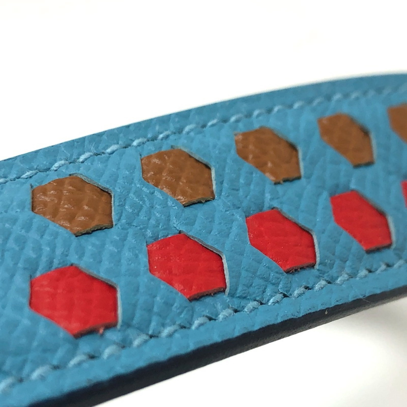 Strap Hermes Leather Epsom - 4