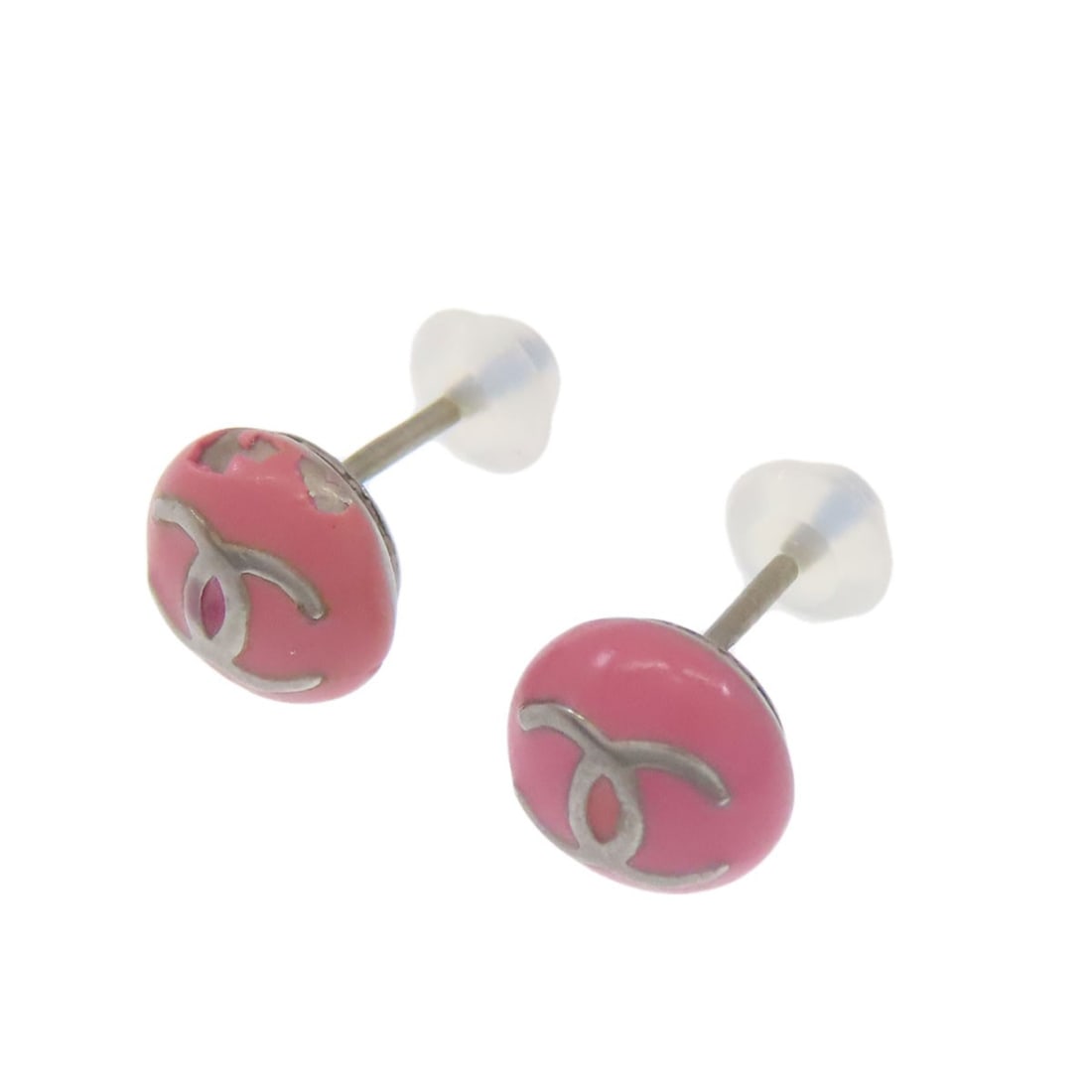 Metal Mark Coco Chanel Earring - 2