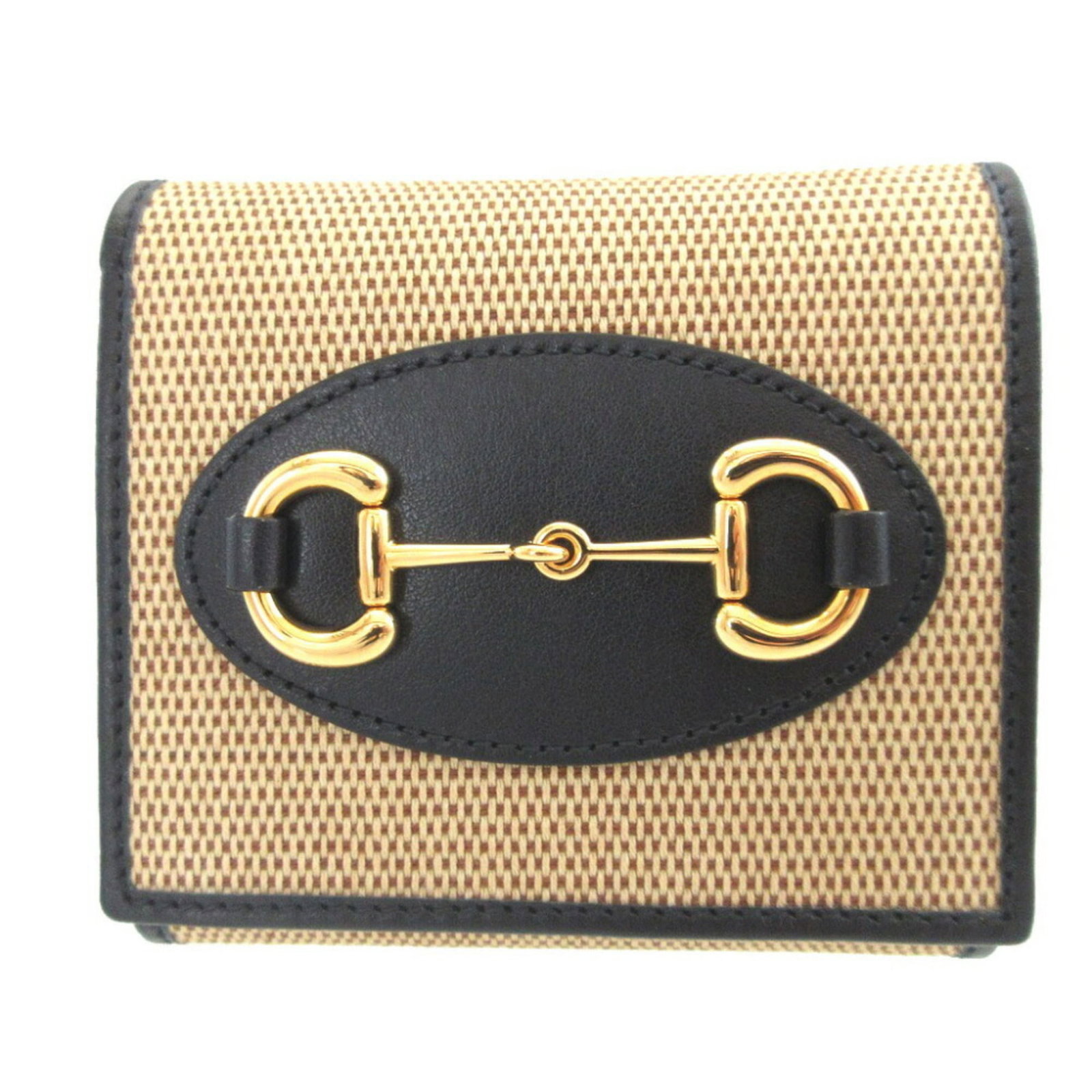 Gucci Coin Purse/ Coin Case Canvas Leather: Gucci Coin Purse/ Coin Case Canvas Leather Canvas and leather combine in this Gucci coin purse, featuring a classic design with a beige and navy color scheme. The compact size makes it a convenient