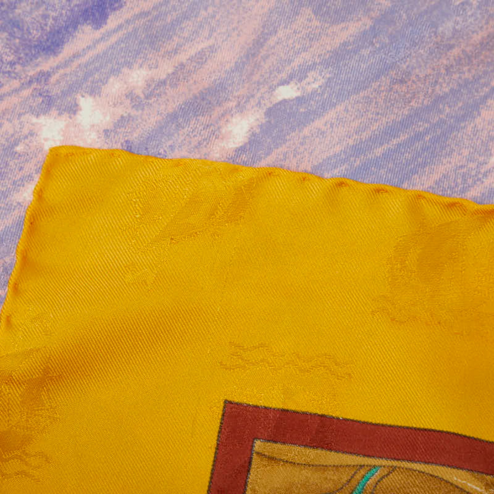 Silk Hermes Scarf - 4