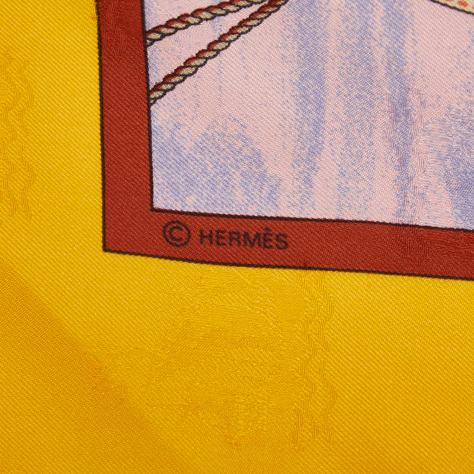 Silk Hermes Scarf - 6