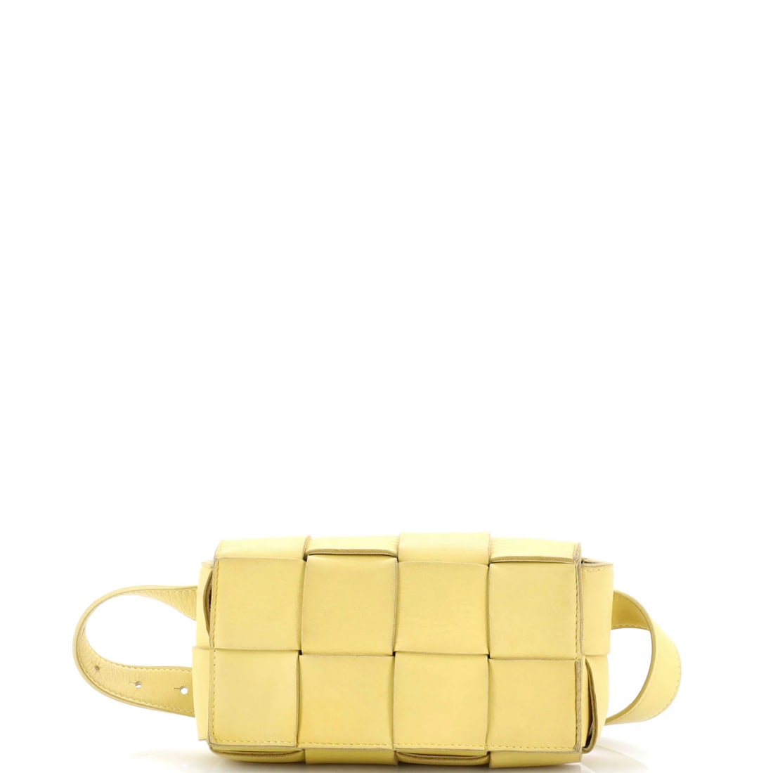 Maxi Intrecciato Leather Cassette Bag Belt Bottega: Maxi Intrecciato Leather Cassette Bag Belt Bottega Yellow Maxi Intrecciato Leather Cassette Belt Bag Belt from Bottega Veneta, featuring a unique maxi intrecciato leather design with a yellow