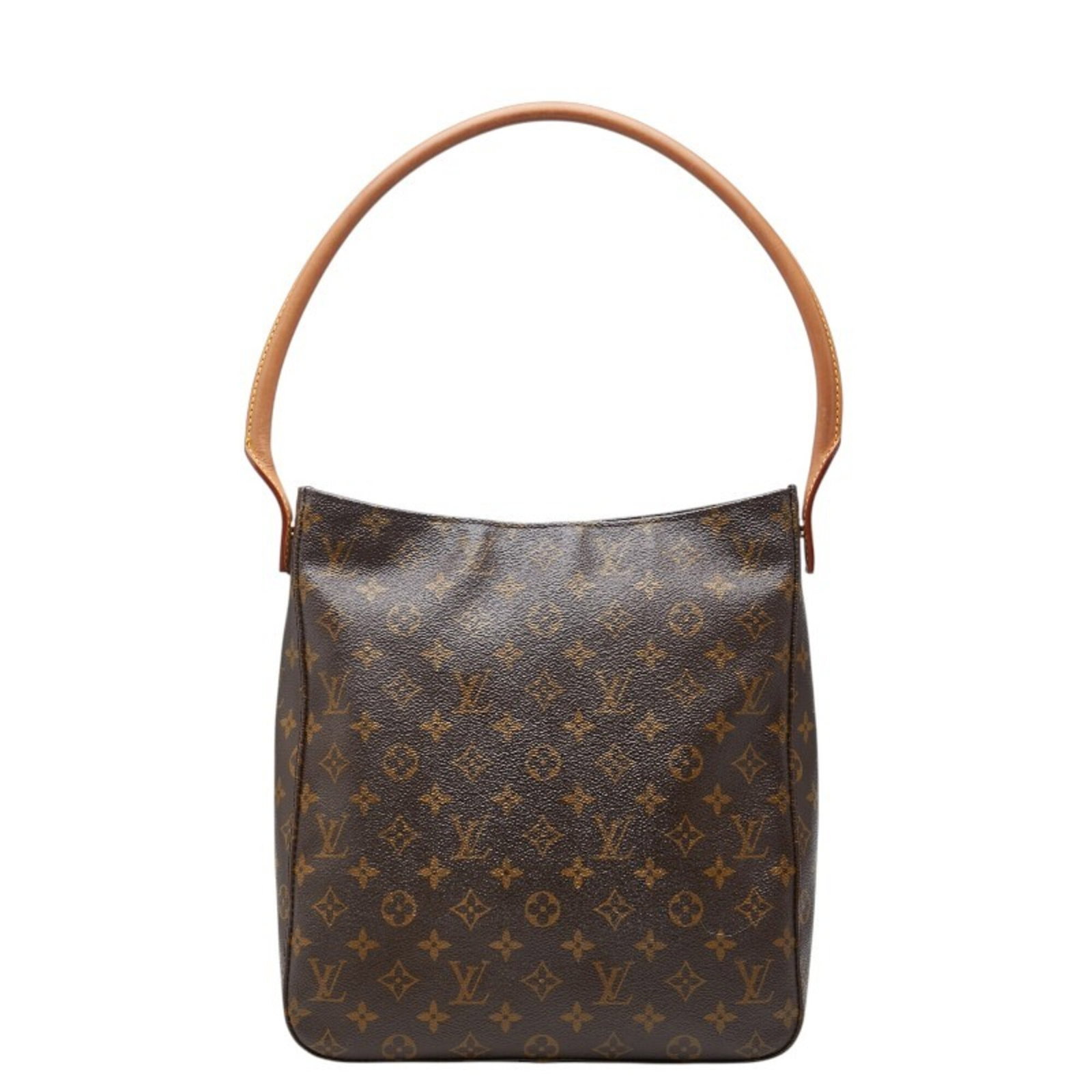 Handbag Leather Pvc Louis Vuitton Shoulder: Handbag Leather Pvc Louis Vuitton Shoulder PVC and leather construction gives this Louis Vuitton shoulder bag a unique blend of materials. Measuring 31cm x 28cm x 10cm, it features a distinctive