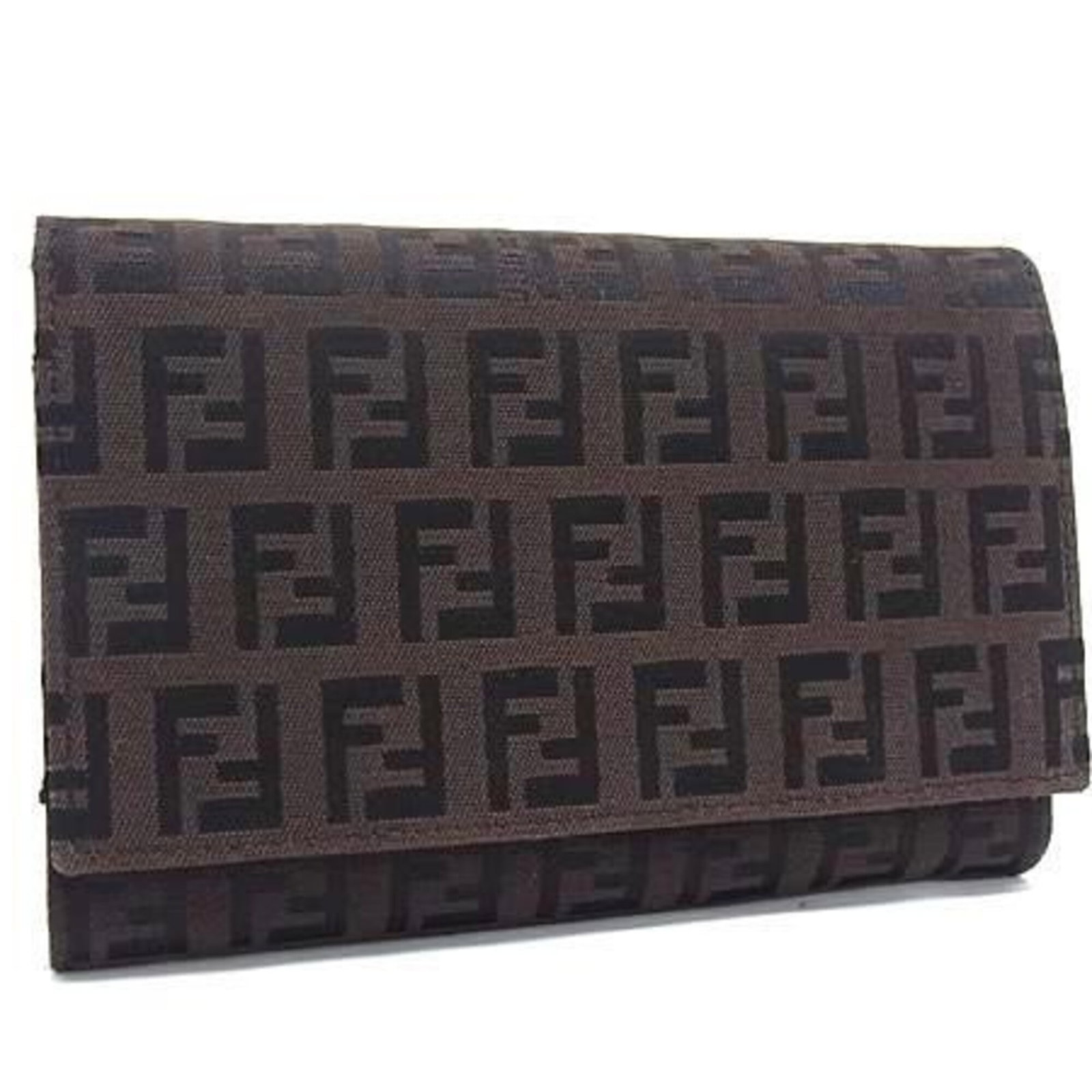 Canvas Leather Fendi Bi Fold Wallet: Canvas Leather Fendi Bi Fold Wallet Canvas Leather Fendi Bi Fold Wallet - A sleek and sophisticated accessory from the Italian luxury brand Fendi, this bi-fold wallet features a unique blend of
