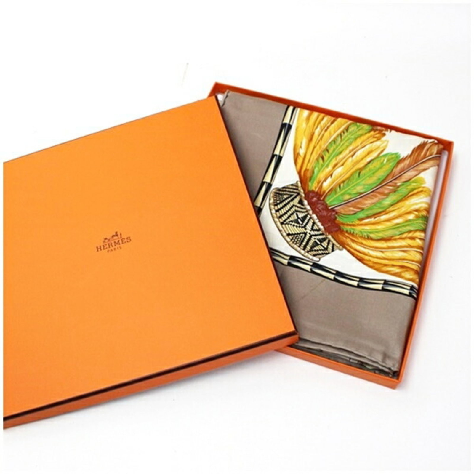 Silk Hermes Scarf - 5