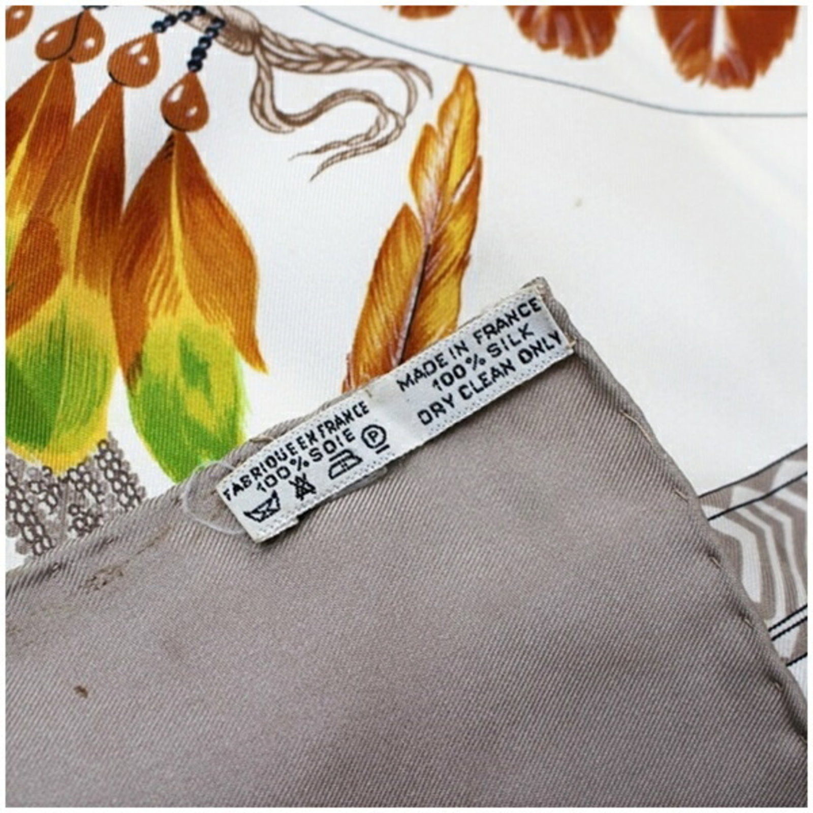 Silk Hermes Scarf - 6