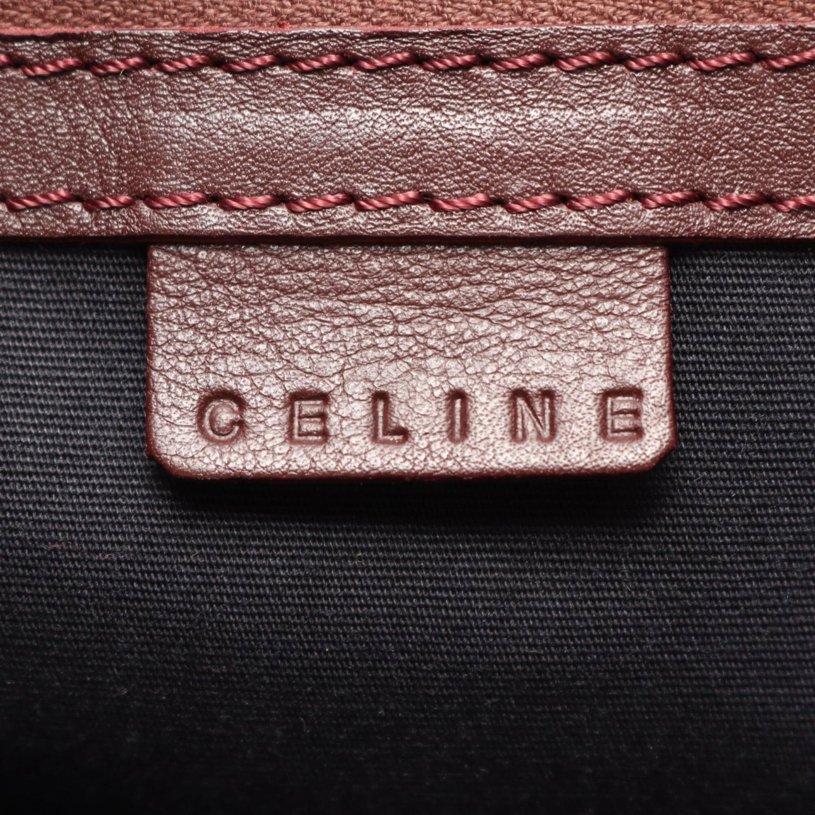 Celine leather suede handbag - 4