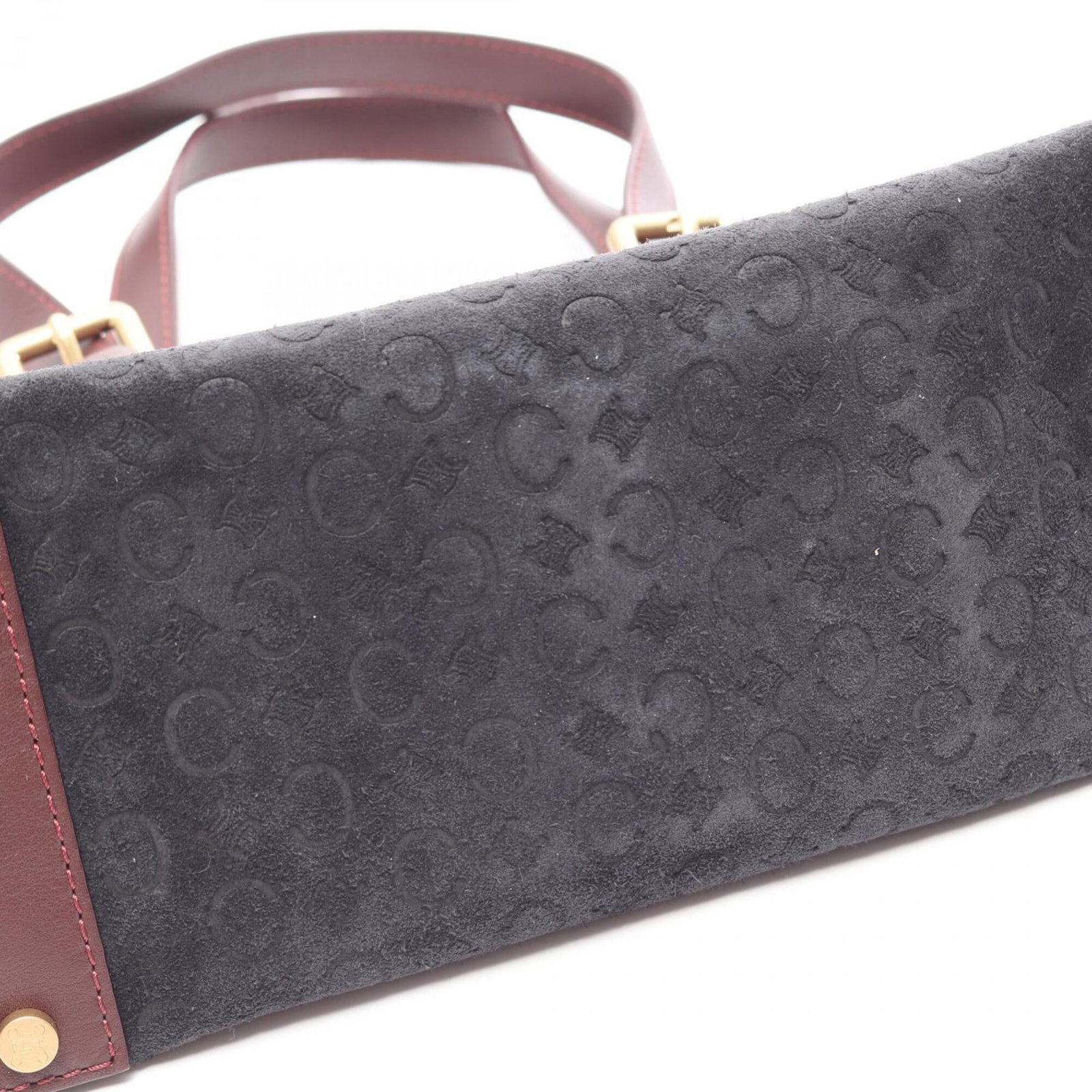 Celine leather suede handbag - 7
