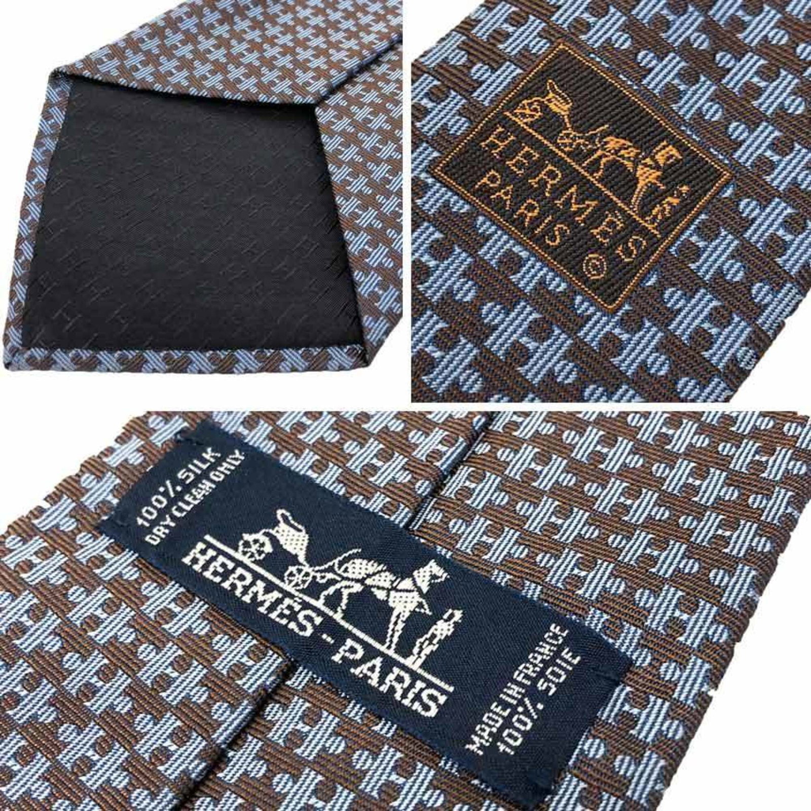 Silk Cravat Hermes - 3