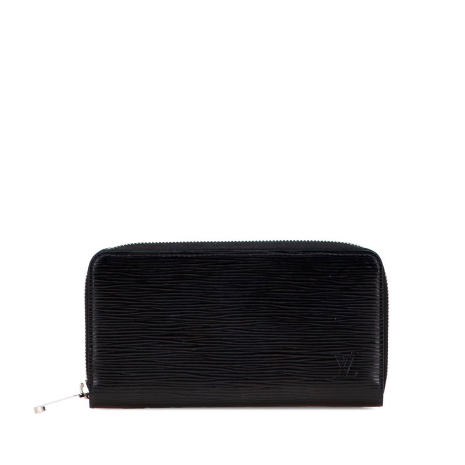 Leather Wallet Bi Fold Louis Vuitton: Leather Wallet Bi Fold Louis Vuitton Black Leather Bi-Fold Wallet with Zipper Closure, 10cm x 20cm x 1cm. This long bi-fold wallet is made from high-quality leather and features a classic design. The