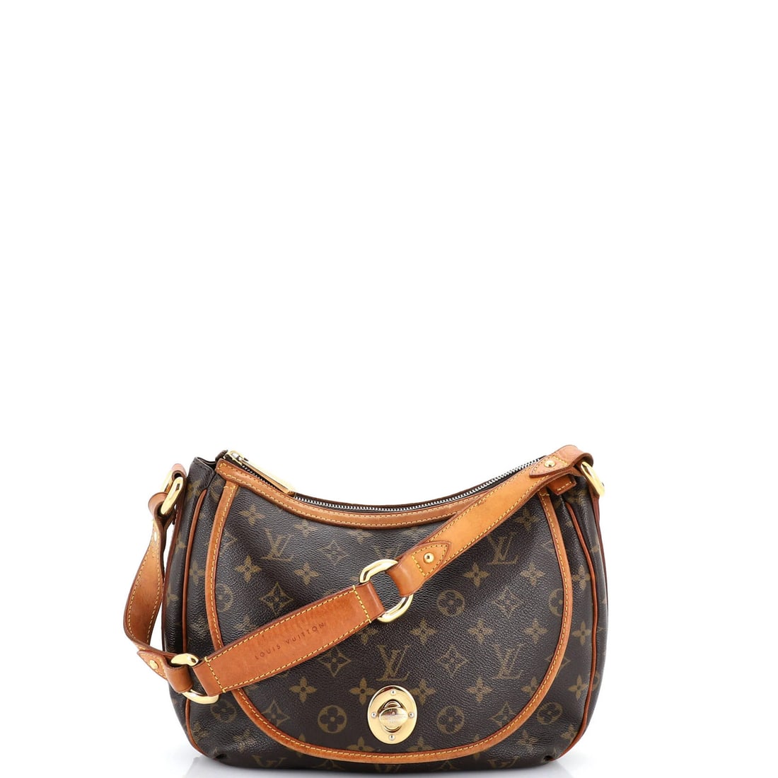 Handbag Louis Vuitton Tulum Monogram Canvas: Handbag Louis Vuitton Tulum Monogram Canvas Handbag with distinctive Monogram Canvas design, featuring a classic shoulder bag style and signature brown color. The Tulum model boasts a sturdy canvas