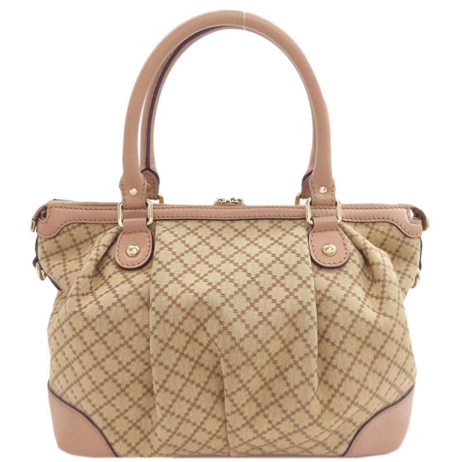 Handbag Canvas Gucci - 2