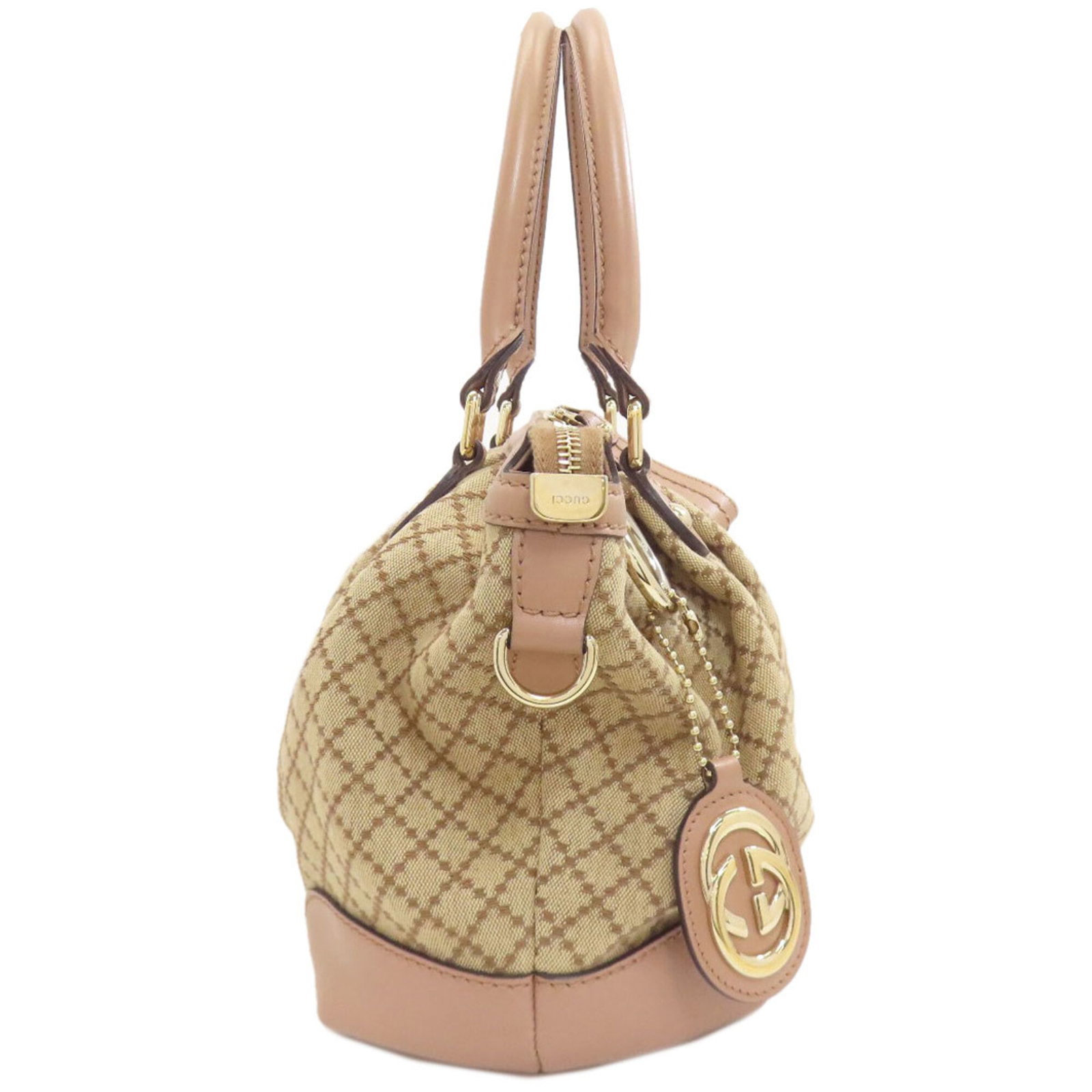 Handbag Canvas Gucci - 3