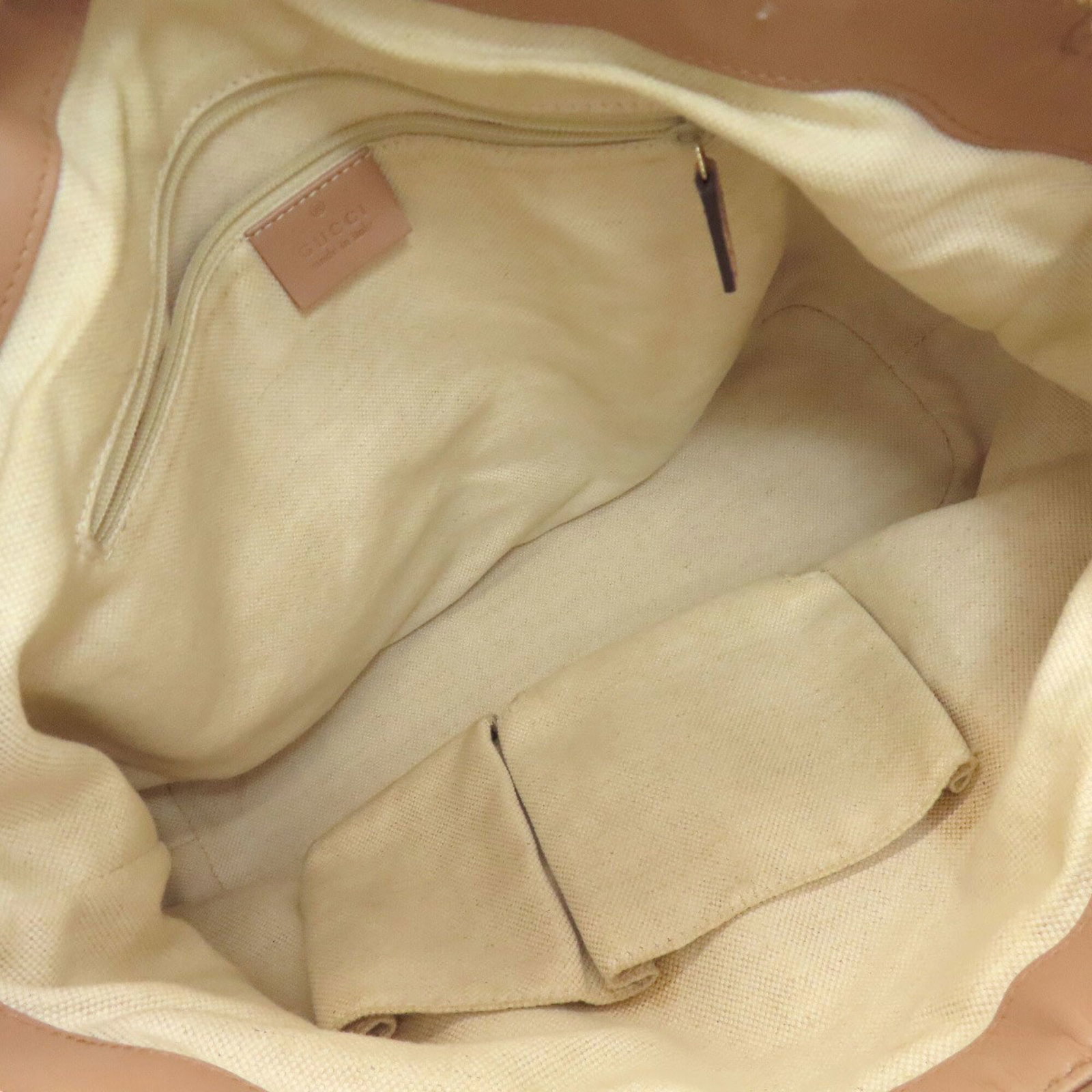 Handbag Canvas Gucci - 5