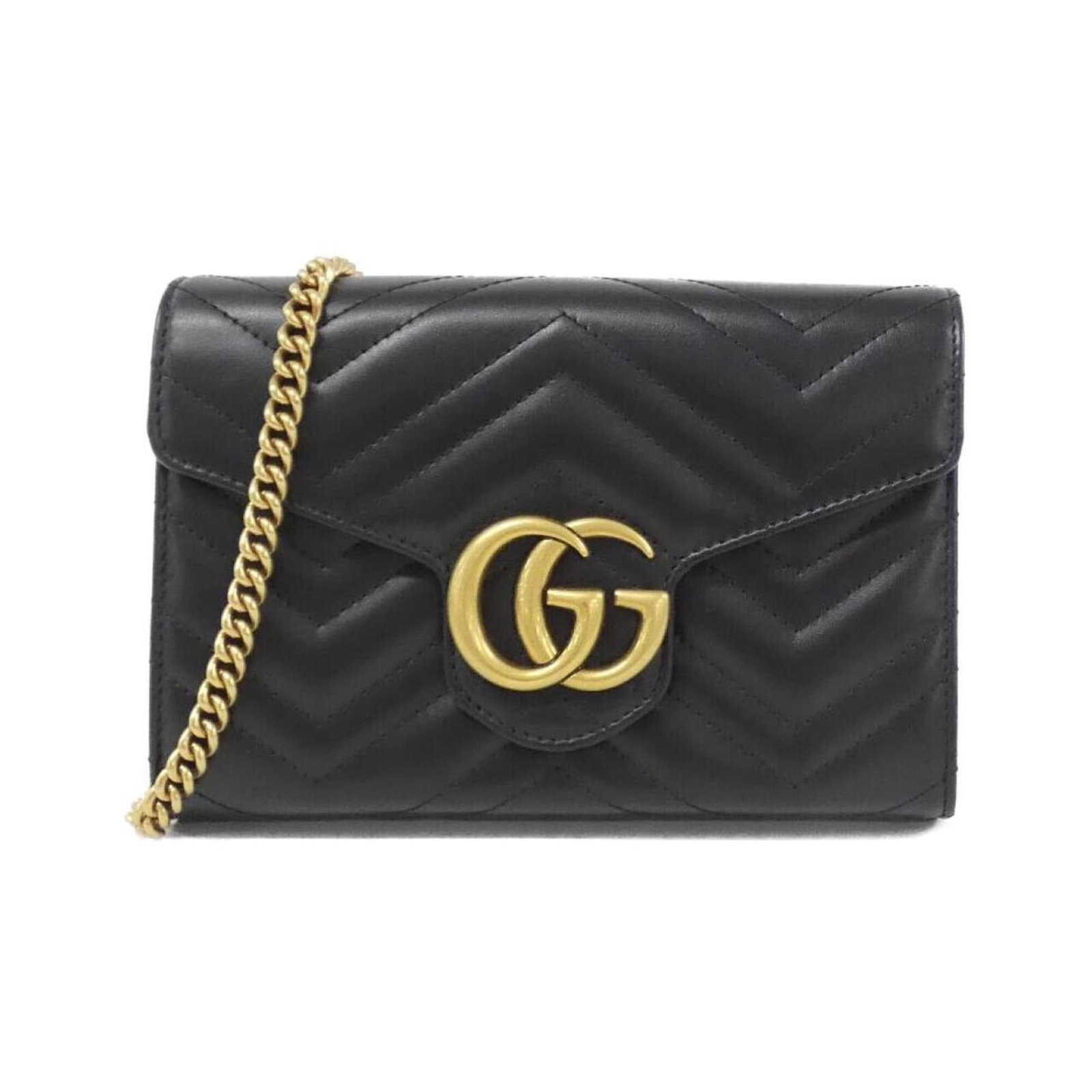 Shoulder bag Gucci quilting: Shoulder bag Gucci quilting Black Gucci quilting shoulder bag with gold hardware, featuring a signature and a classic quilted design. Made from high-quality material, this bag measures 14cm x 20cm x