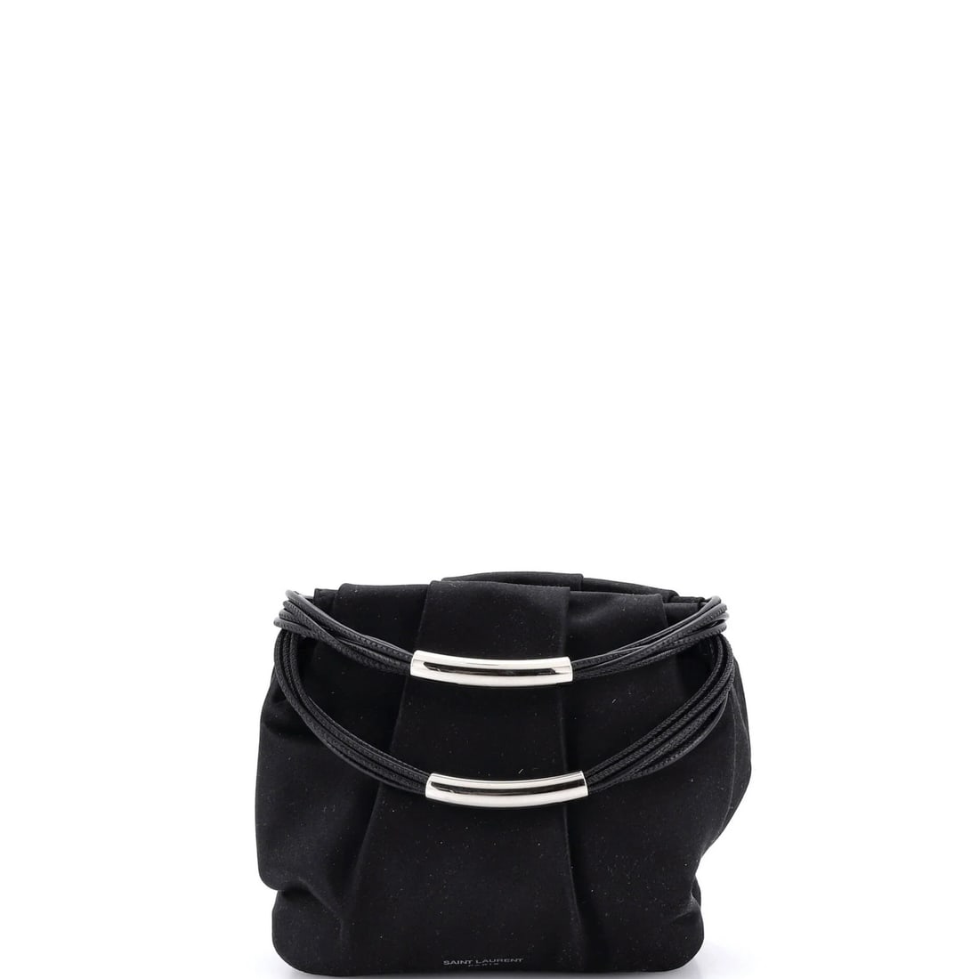 Satin Mini Top Pochon Handle Bag Saint Laurent (1 of 5)