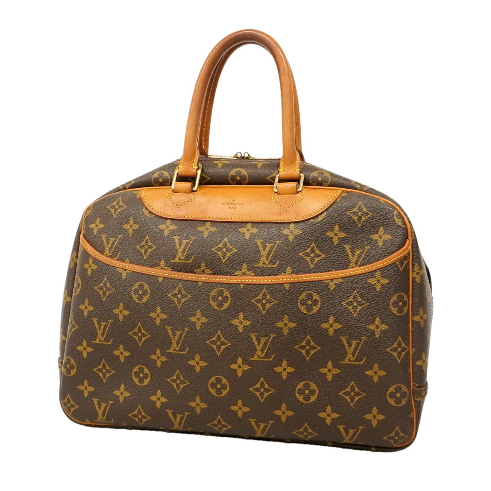 Handbag Louis Vuitton: Handbag Louis Vuitton Brown Louis Vuitton handbag with dimensions 26cm x 34cm x 13cm, perfect for everyday use. Made with signature craftsmanship, this stylish bag features a classic design that