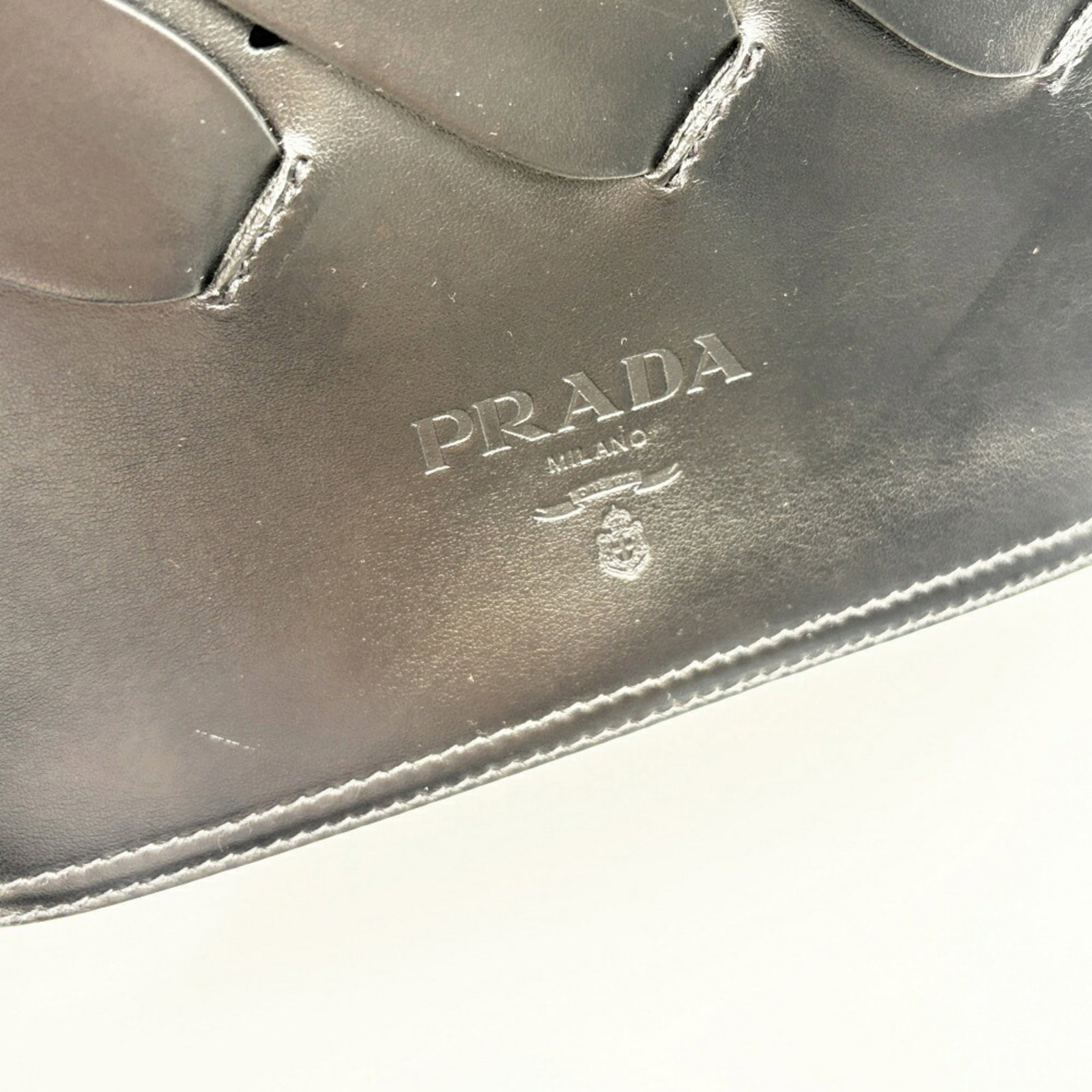 Leather Prada Tote Bag - 9