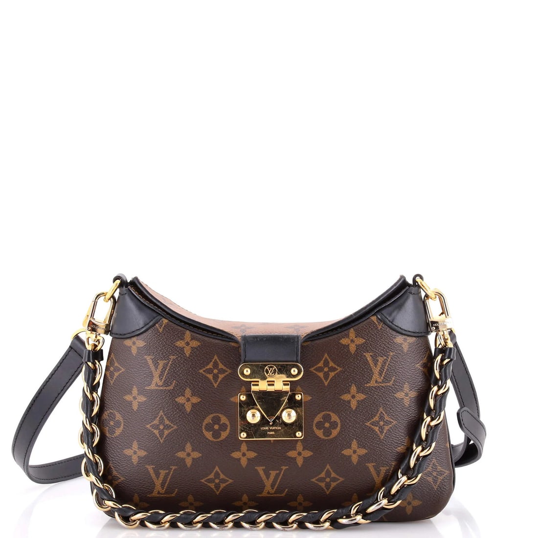 Twinny Monogram Canvas Louis Vuitton LV Handbag: Twinny Monogram Canvas Louis Vuitton LV Handbag Twinny Monogram Canvas Louis Vuitton LV Handbag features a unique monogram canvas design with reverse monogram canvas and leather exterior. The black