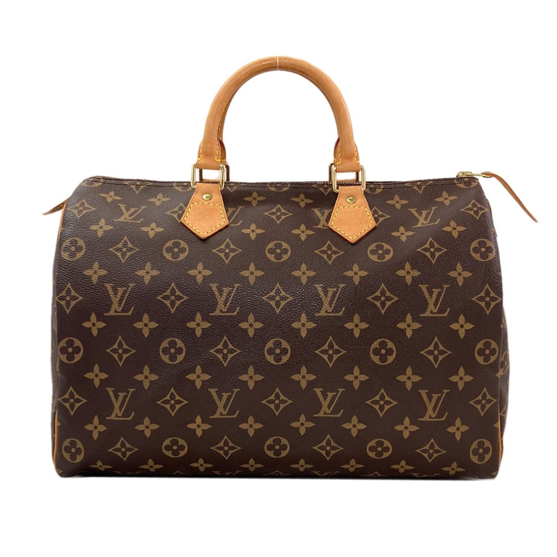 Vuitton M41524 Louis Speedy Monogram Handbag Canvas: Vuitton M41524 Louis Speedy Monogram Handbag Canvas Brown Monogram Canvas Louis Speedy Handbag. This Vuitton M41524 Louis Speedy Monogram Handbag features a classic design with a timeless brown