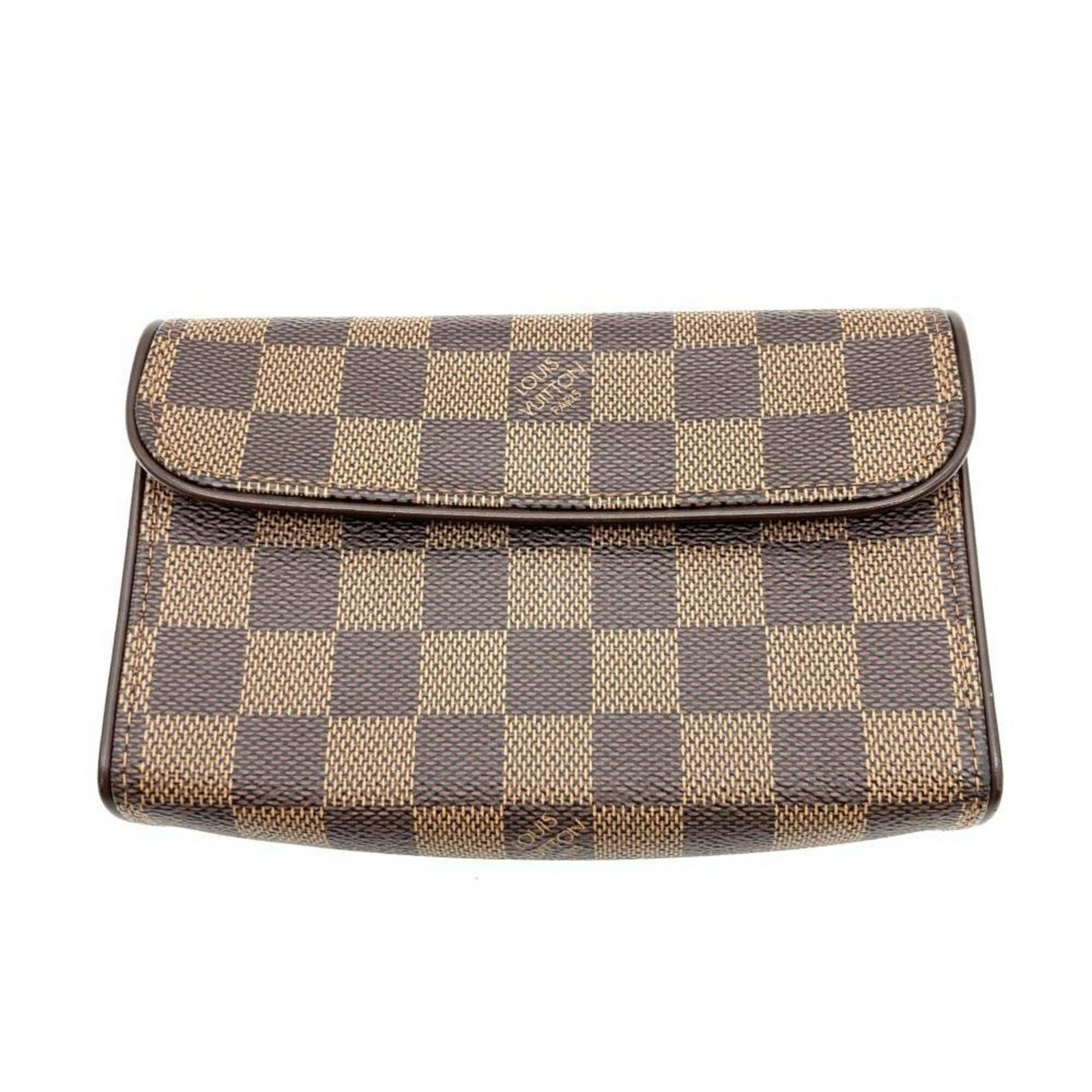 Canvas Damier Sling Pochette Vuitton Louis: Canvas Damier Sling Pochette Vuitton Louis Damier Canvas Sling Pochette from Louis Vuitton, a classic design with a timeless appeal, features a distinctive brown Damier pattern and a compact size